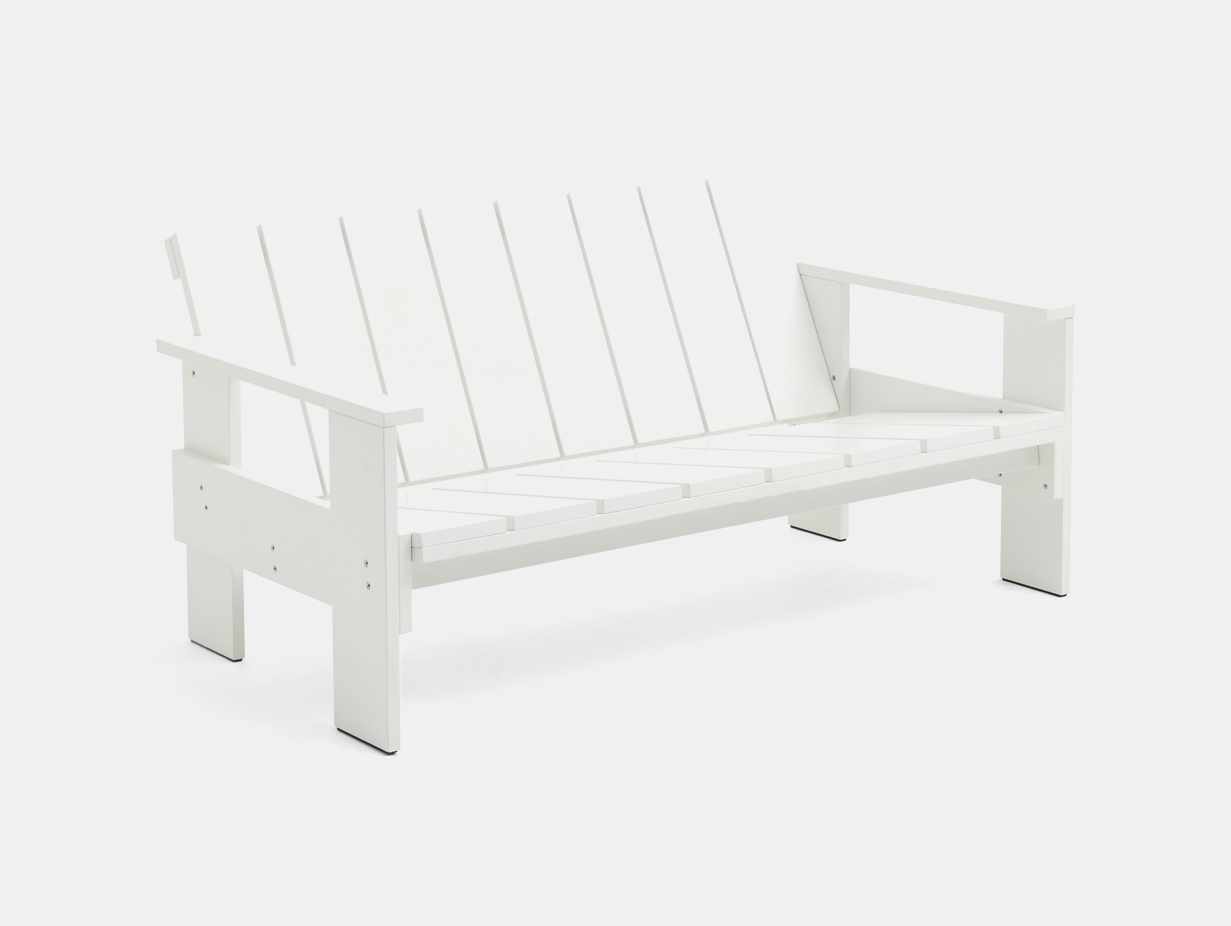 Hay Gerrit Rietveld Crate Lounge Sofa White