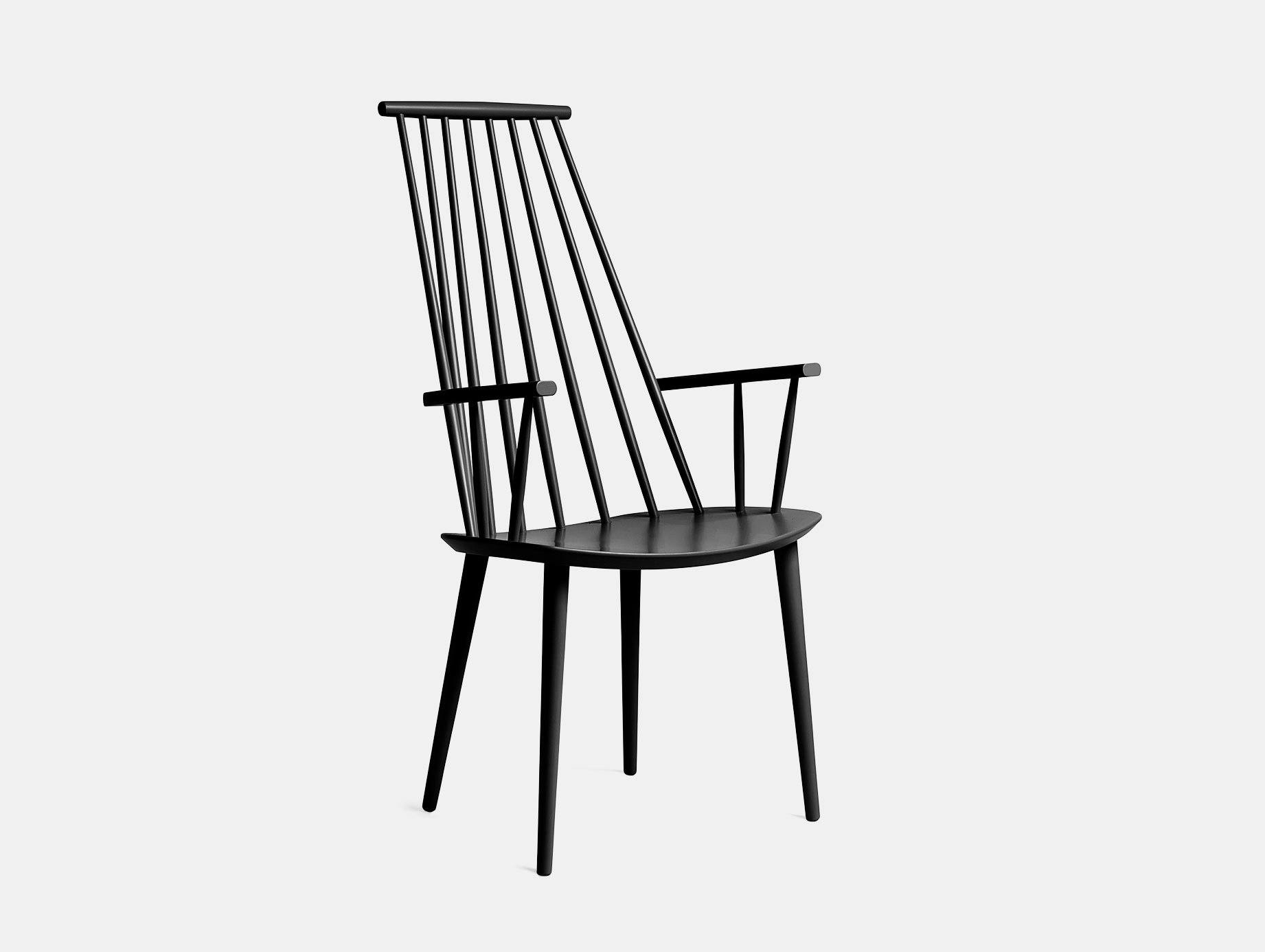 Hay J110 Chair Black Poul M  Volther