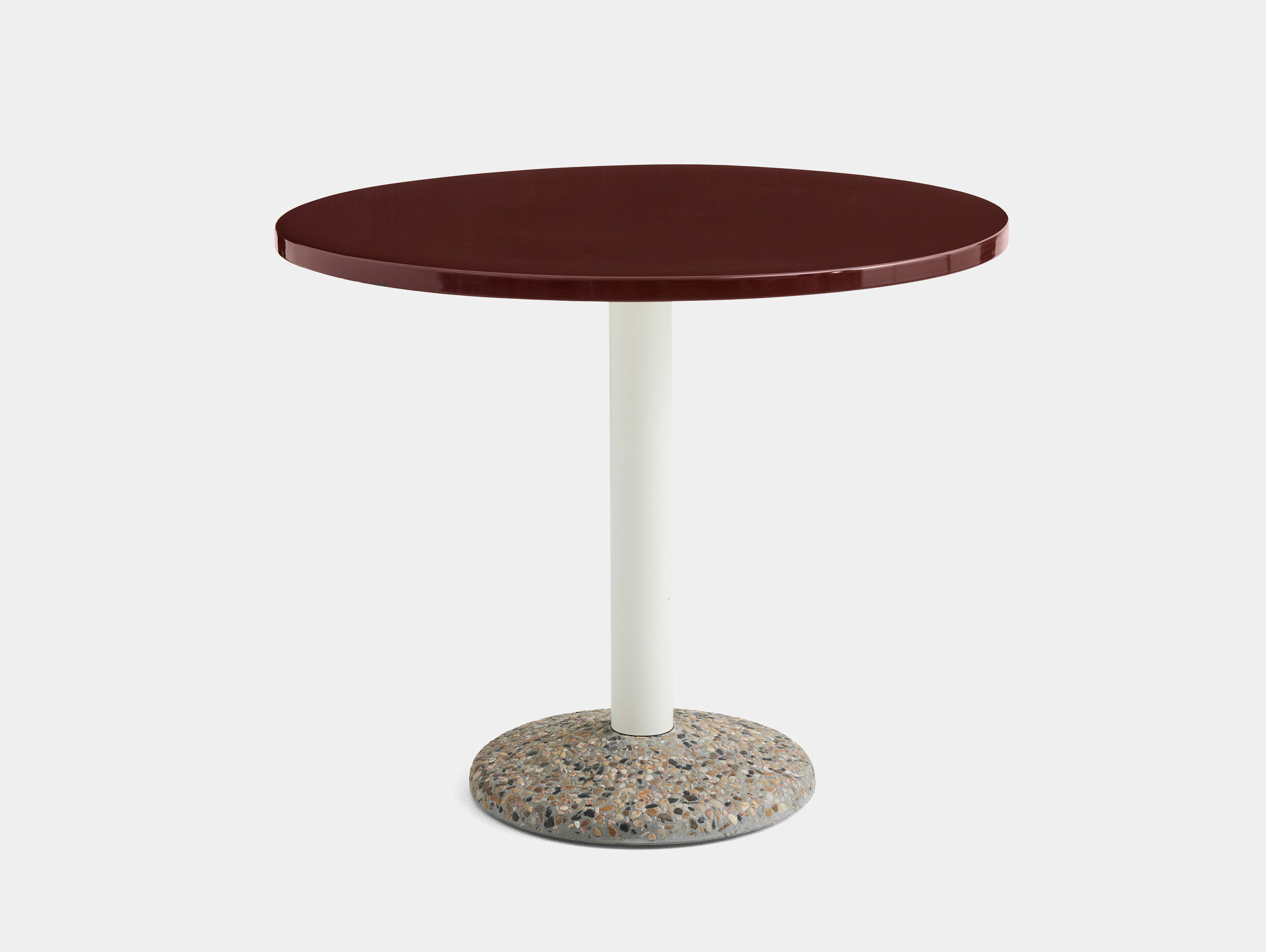 Hay Jonas Trampedach Ceramic Table 90 Bordeaux
