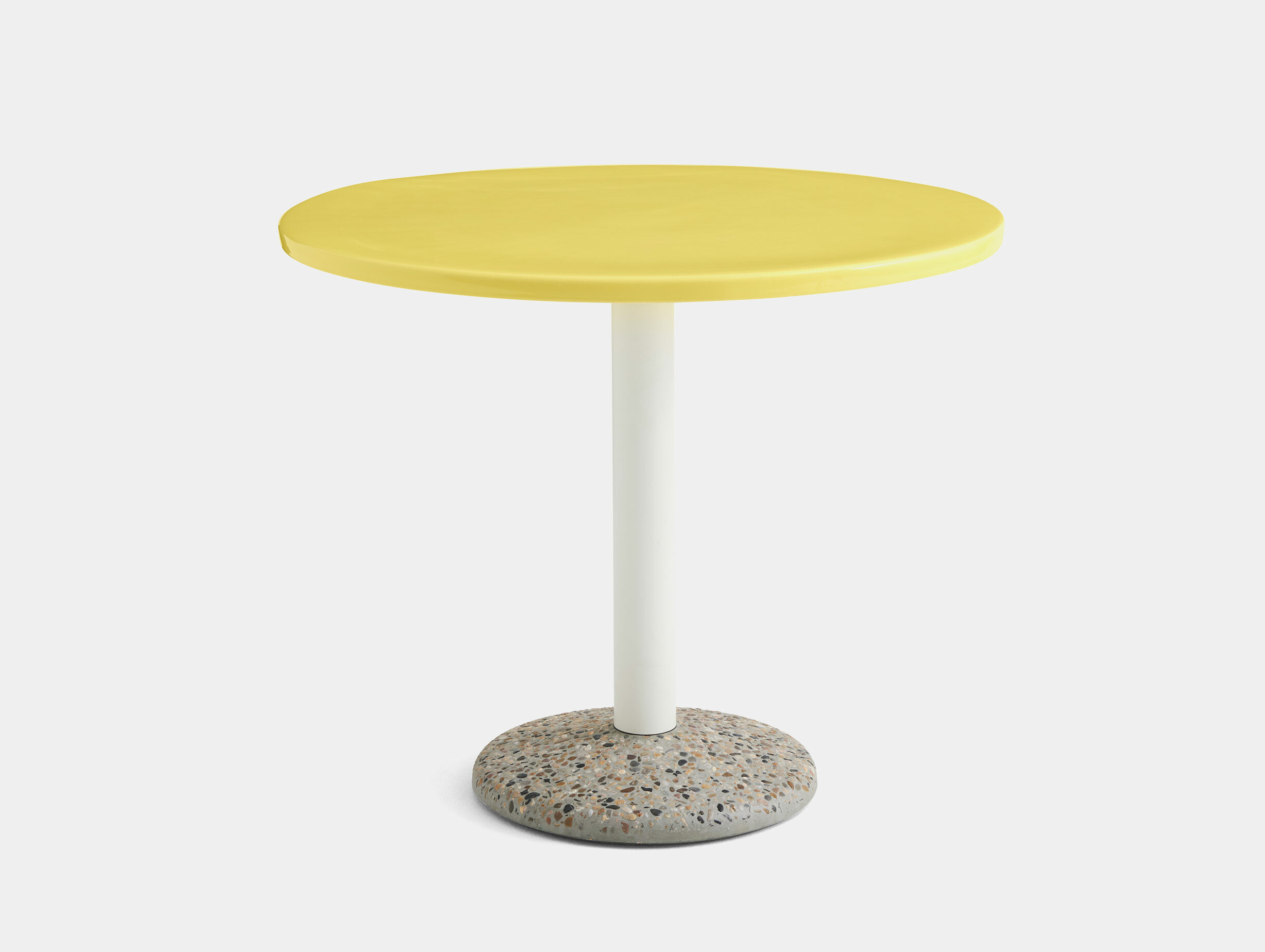 Hay Jonas Trampedach Ceramic Table 90 Bright Yellow