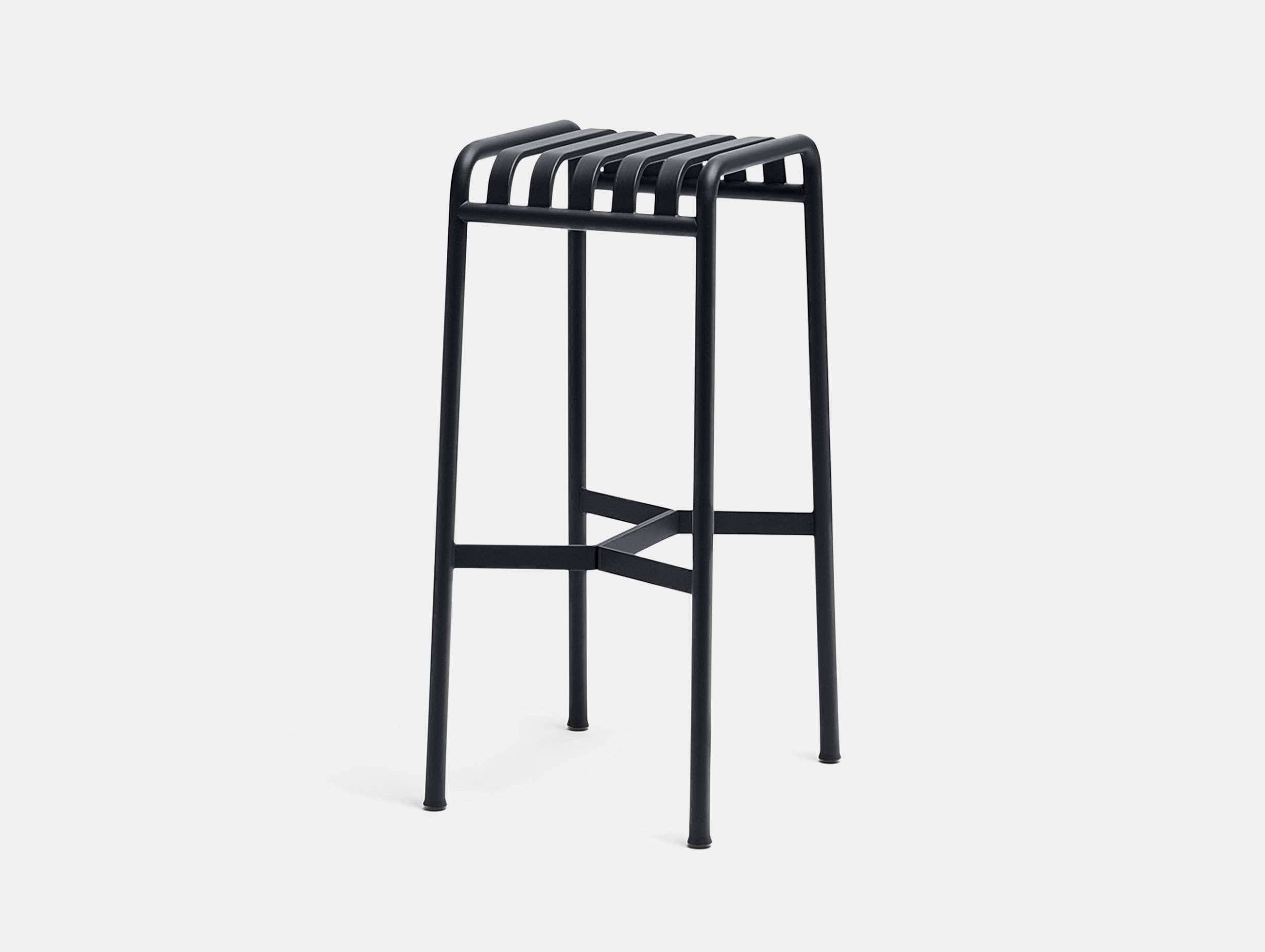 Hay Palissade Bar Stool Anthracite Ronan Erwan Bouroullec