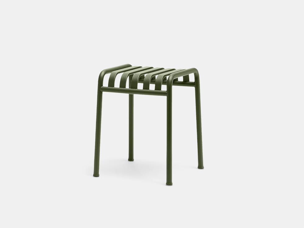 Hay Palissade Low Stool Olive Ronan Erwan Bouroullec Hay Palissade Low Stool Olive Ronan Erwan Bouroullec