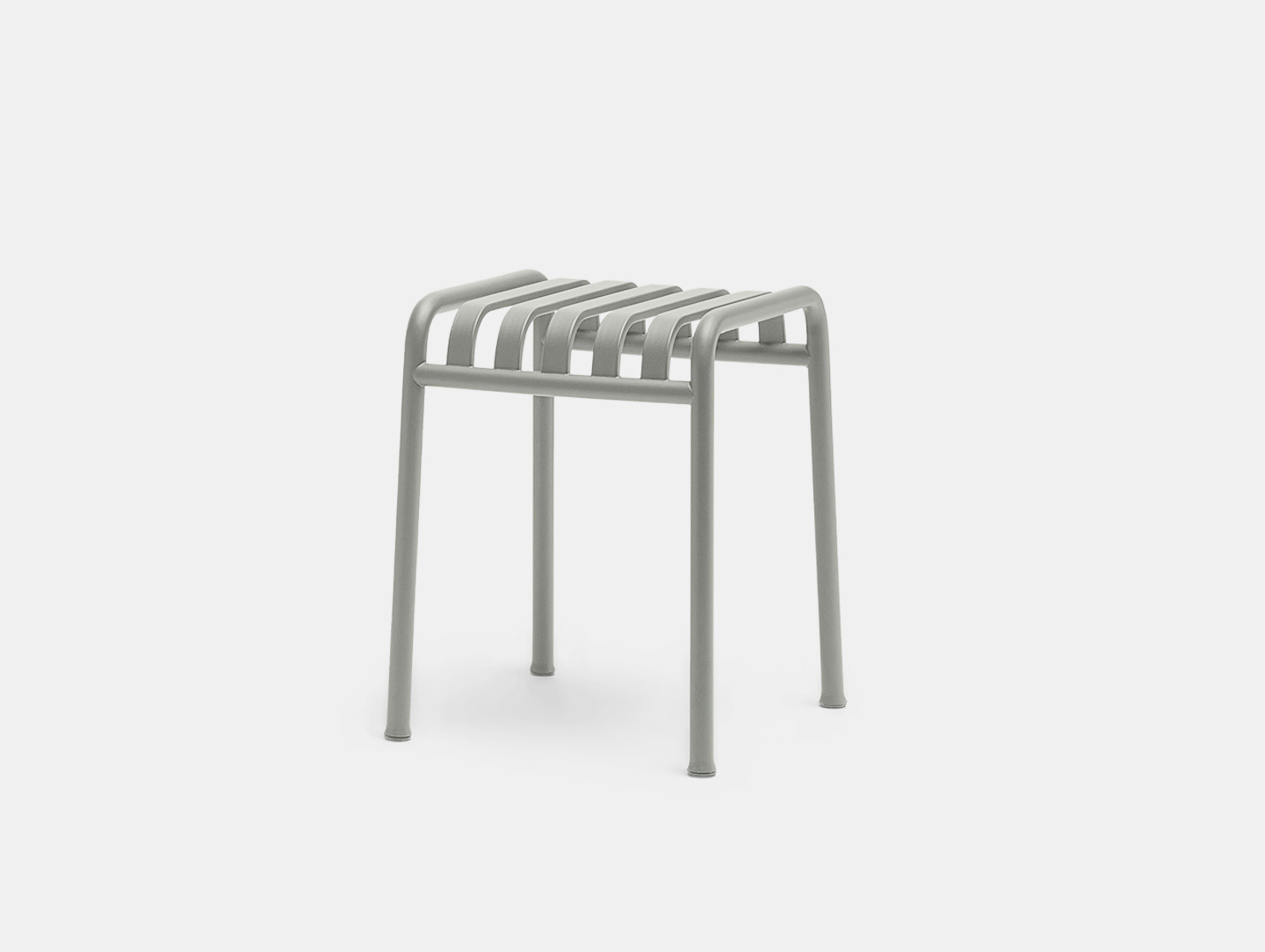 Hay Palissade Low Stool Sky Grey Ronan Erwan Bouroullec