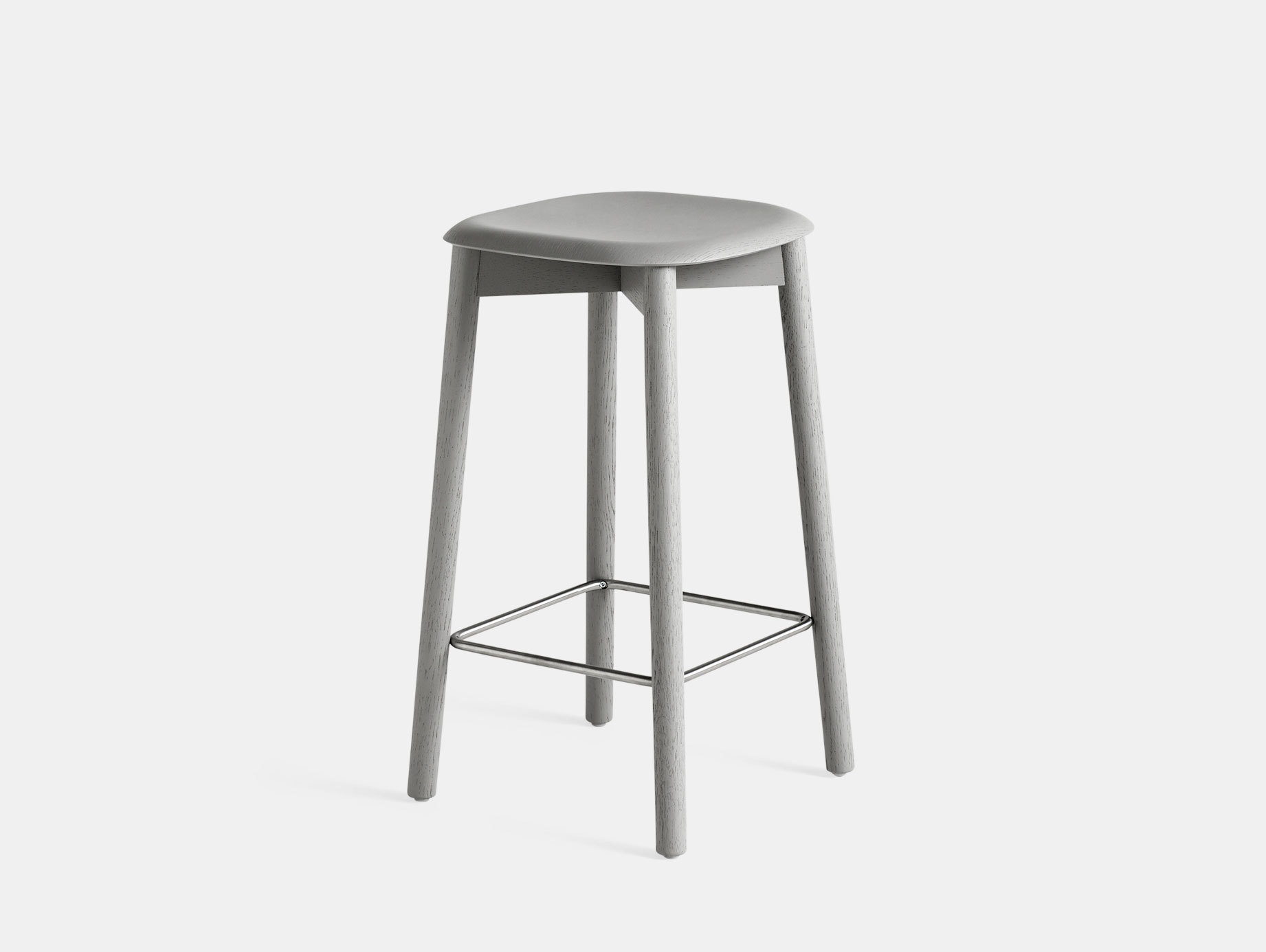 Hay Soft Edge 32 Stool Grey Low Iskos Berlin