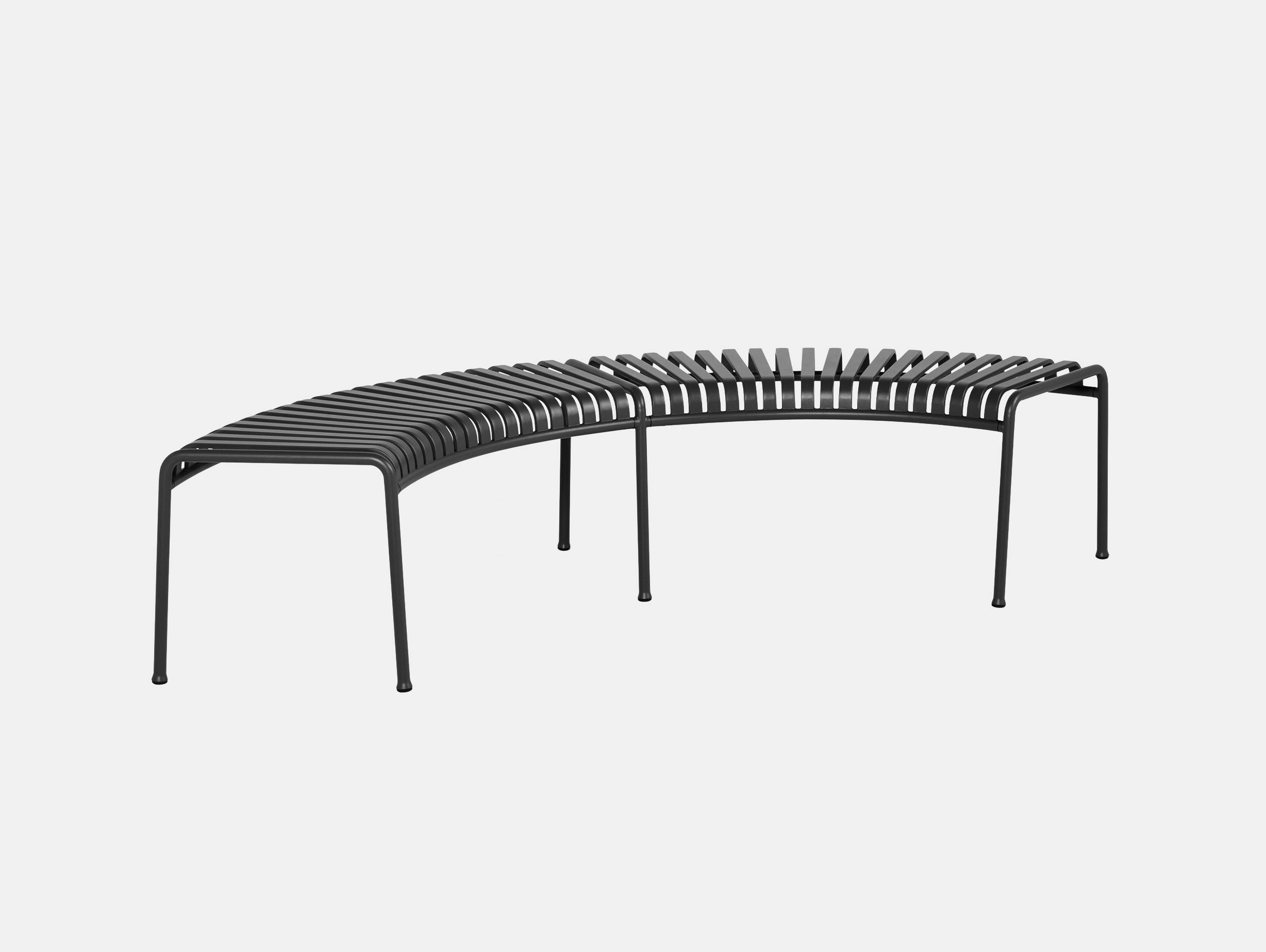 Hay bouroullec park bench anthracite