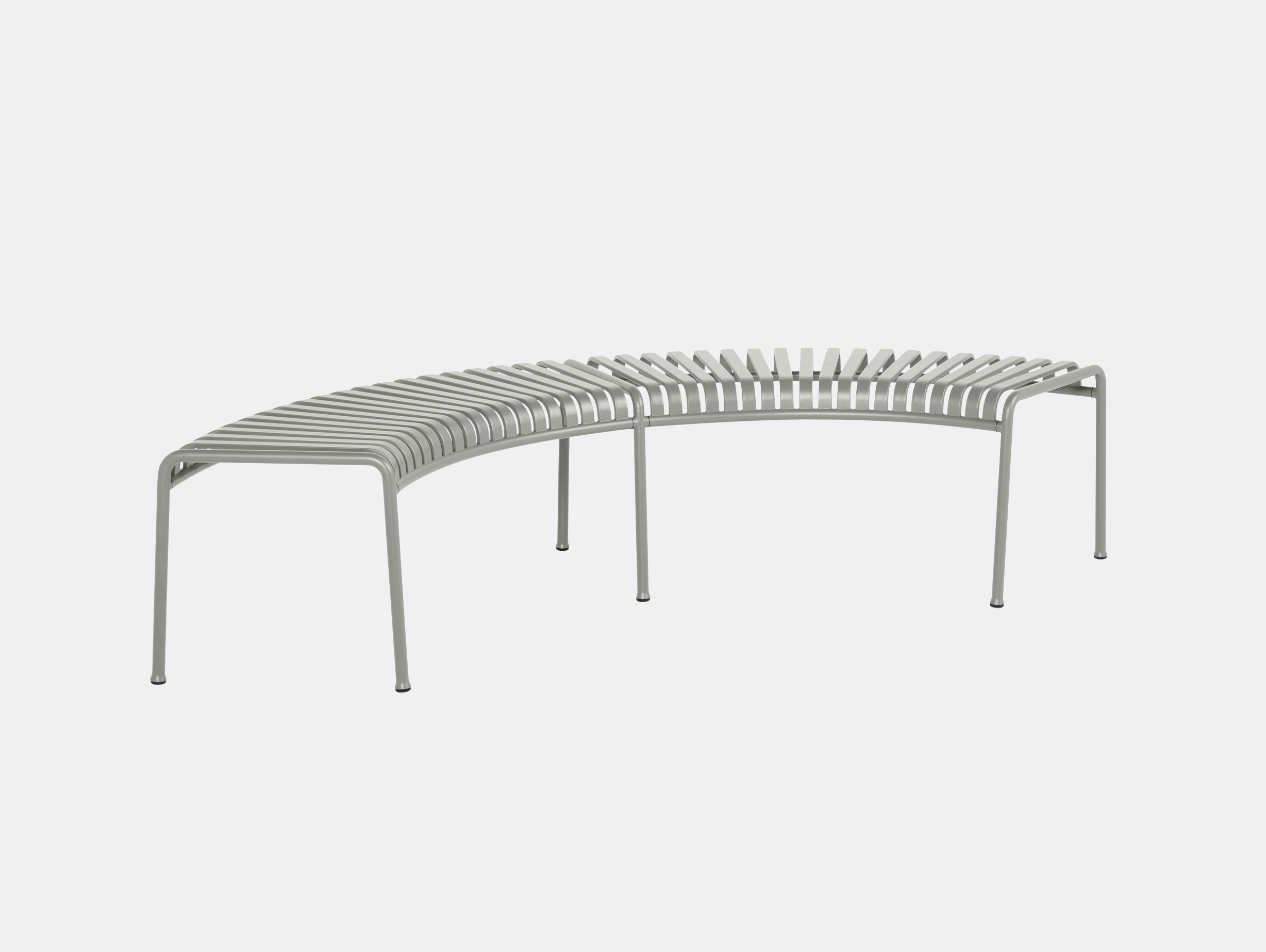 Hay bouroullec park bench sky grey
