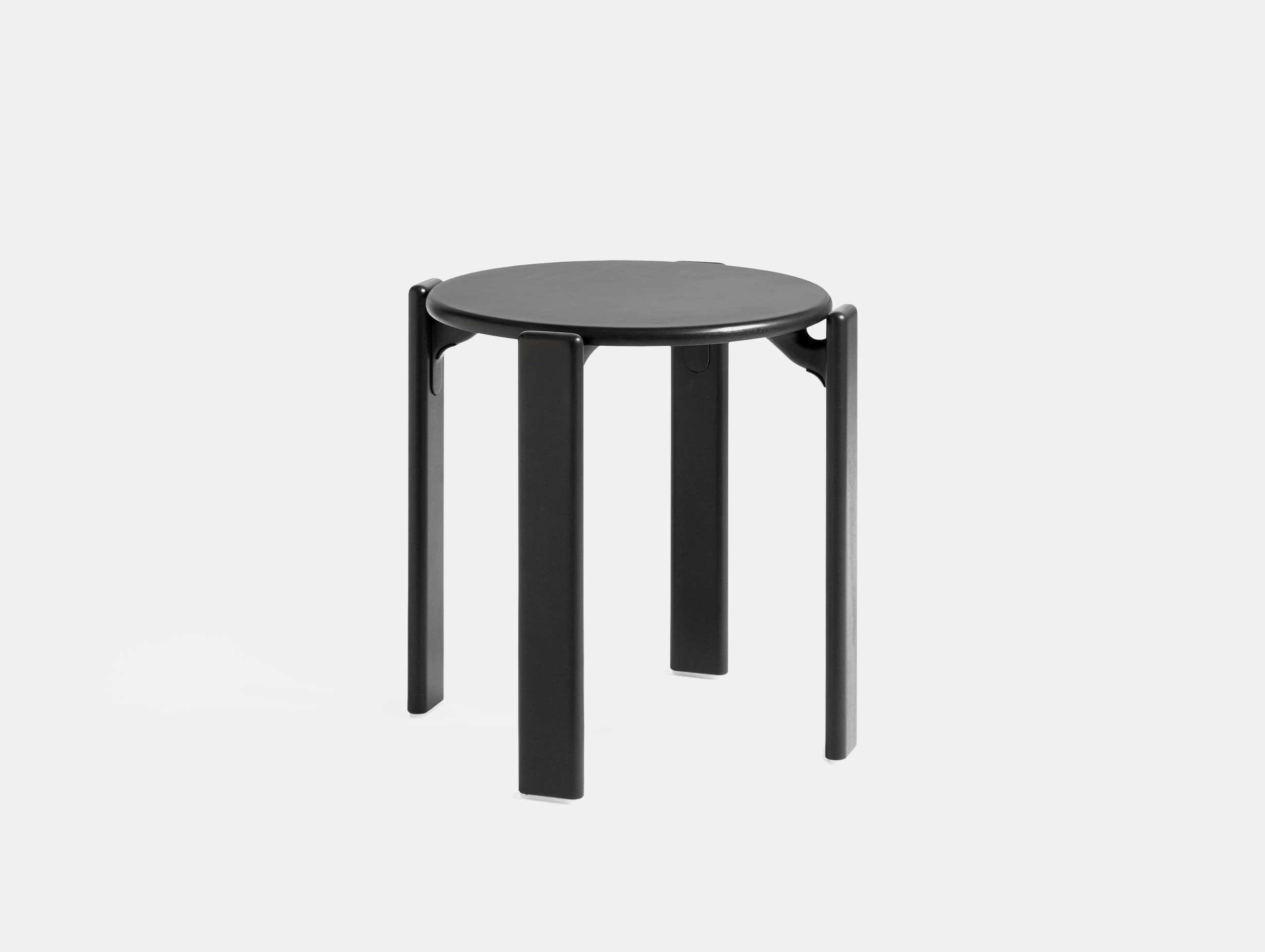 Hay bruno rey low stool deep black