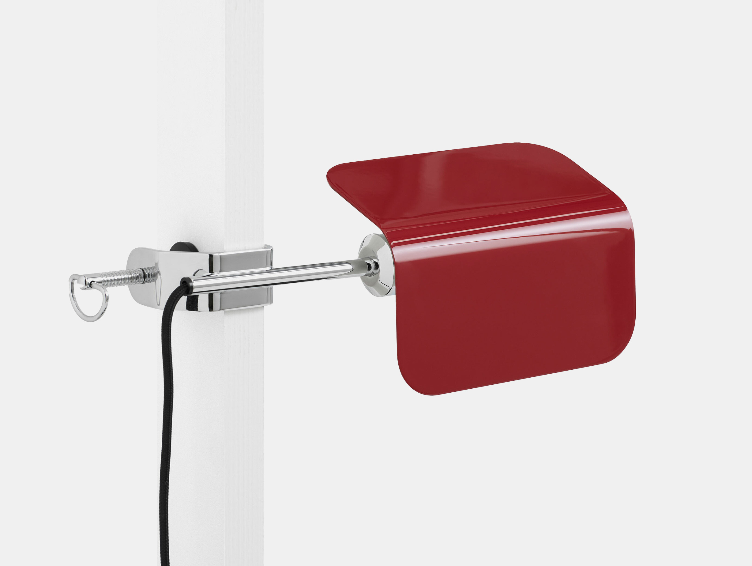 Hay john tree apex clip lamp maroon red