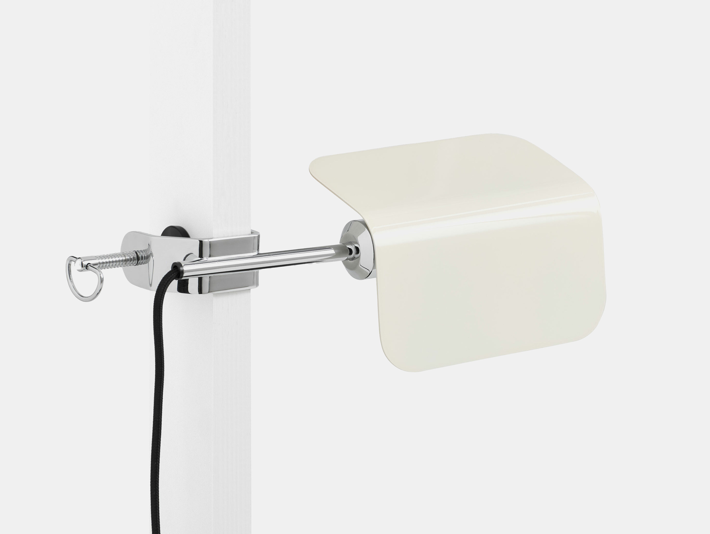 Hay john tree apex clip lamp oyster white