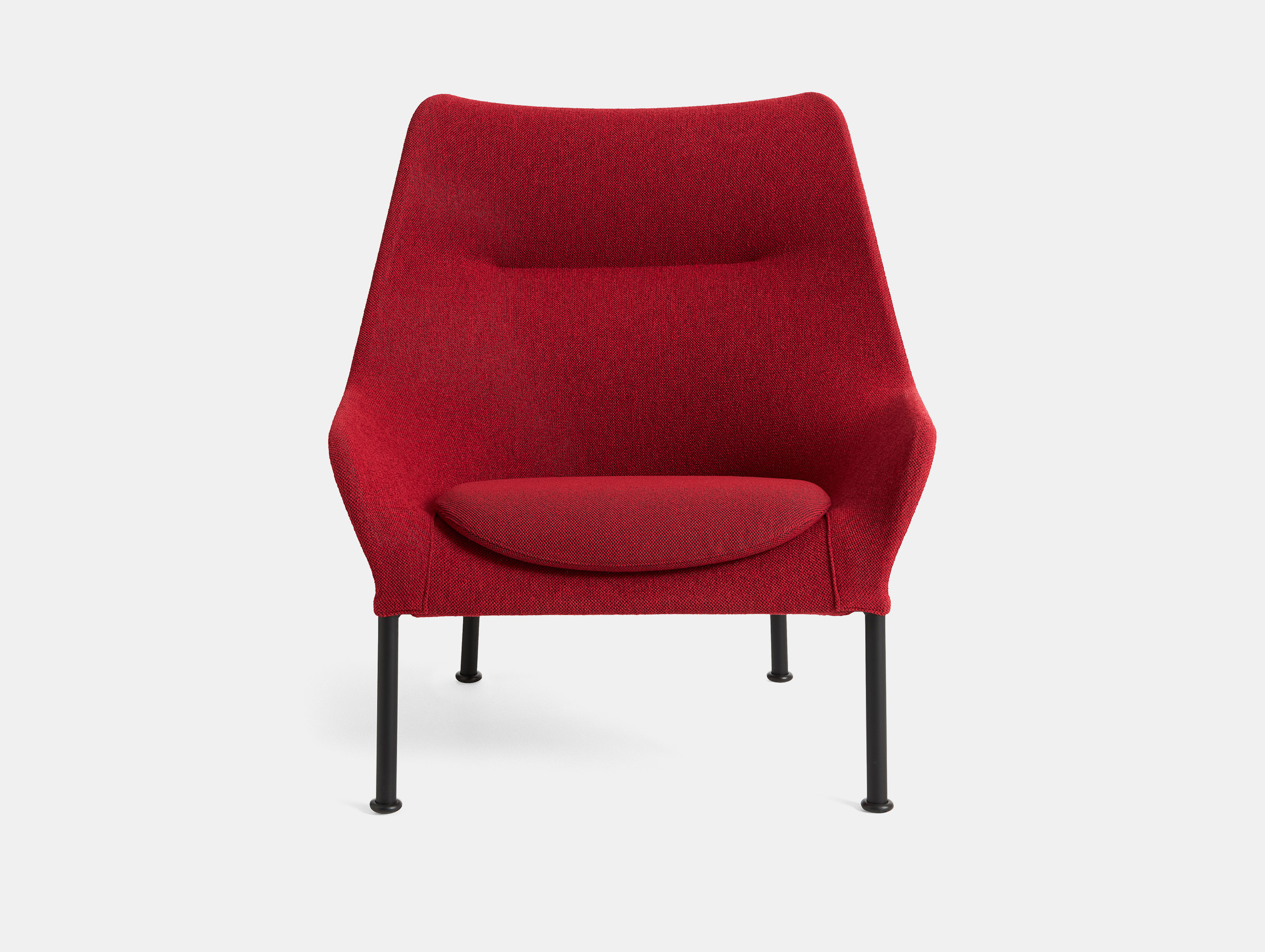 Hay jonas forsman o2 lounge chair red