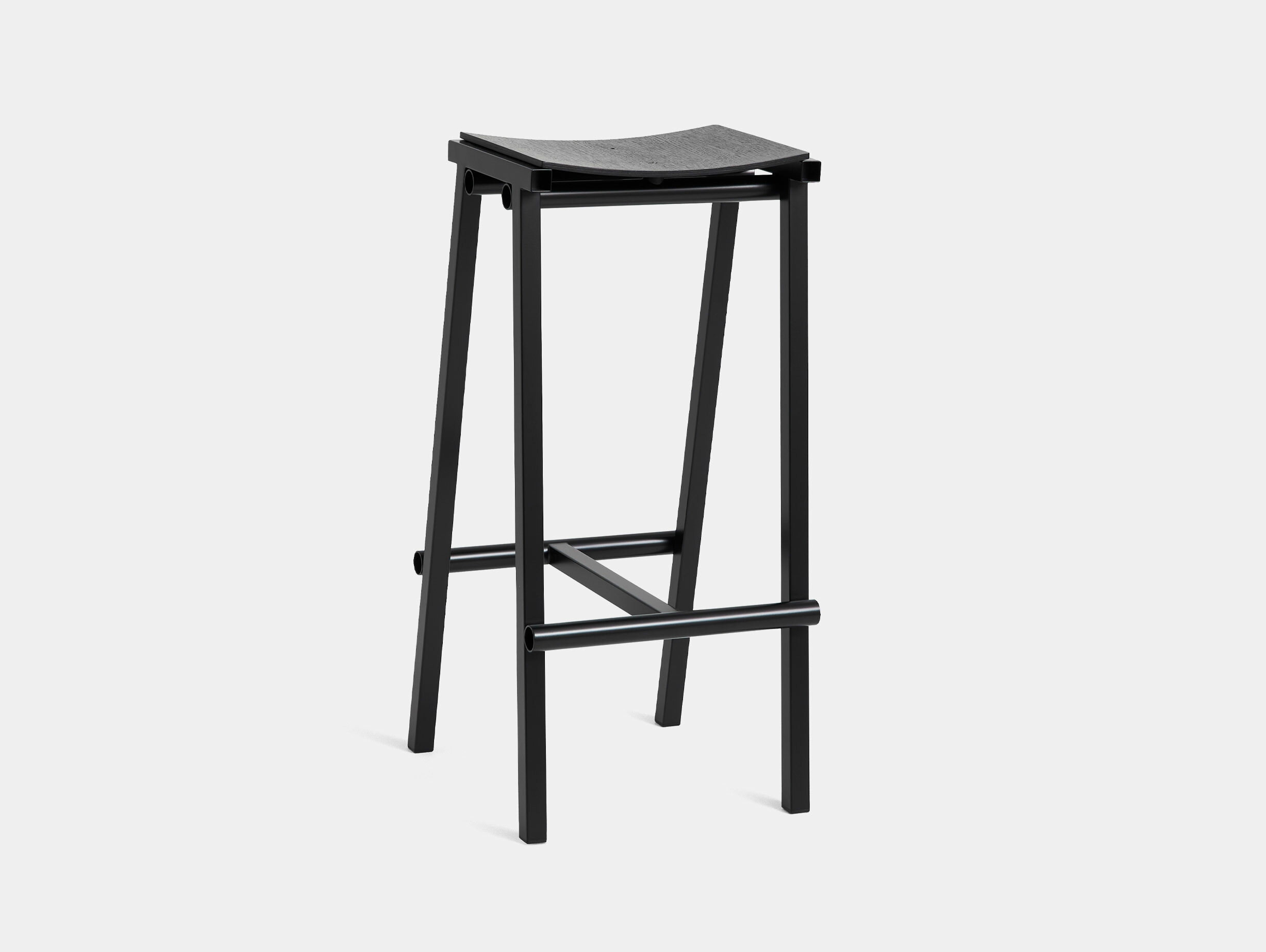 Hay marc morro taburete 8 bar stool h75 black
