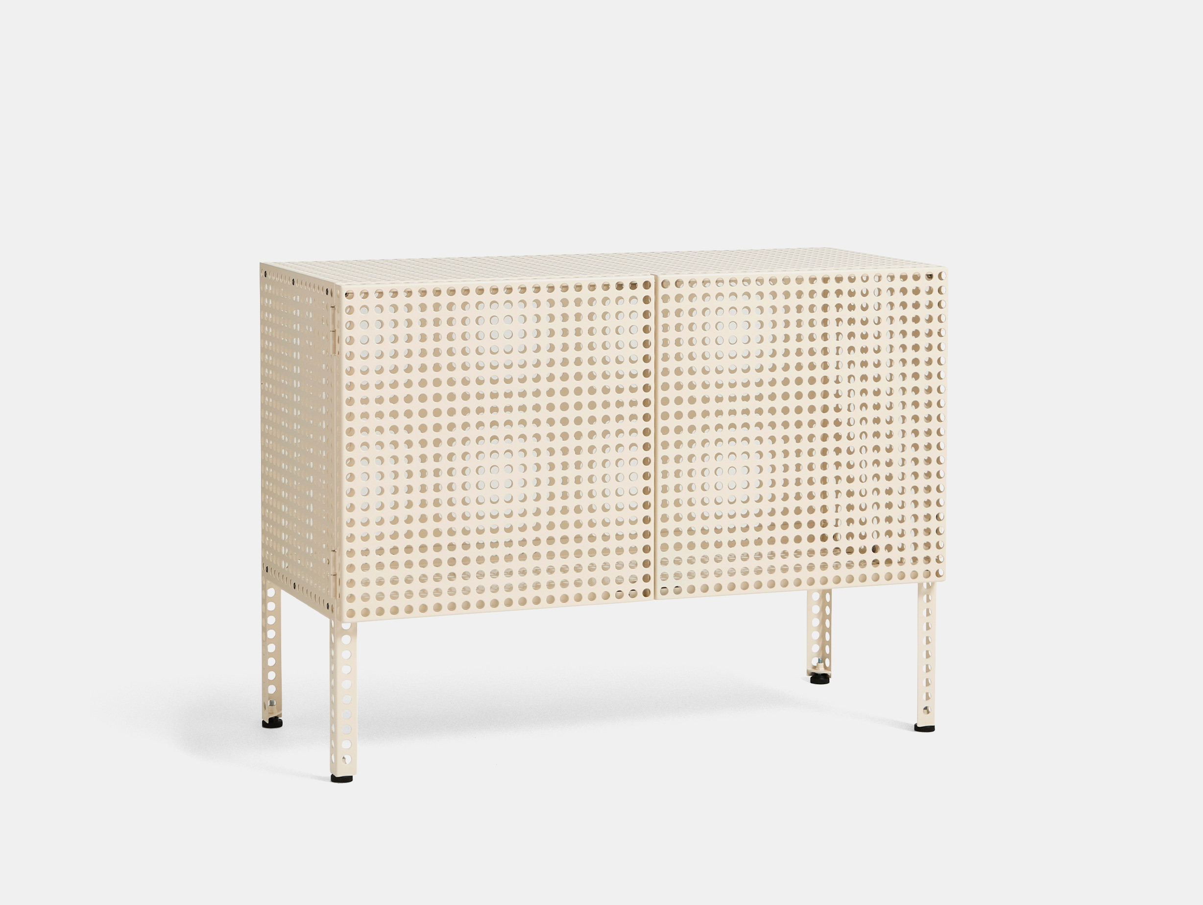 Hay muller van severen perforated cabinet floor small eggshell