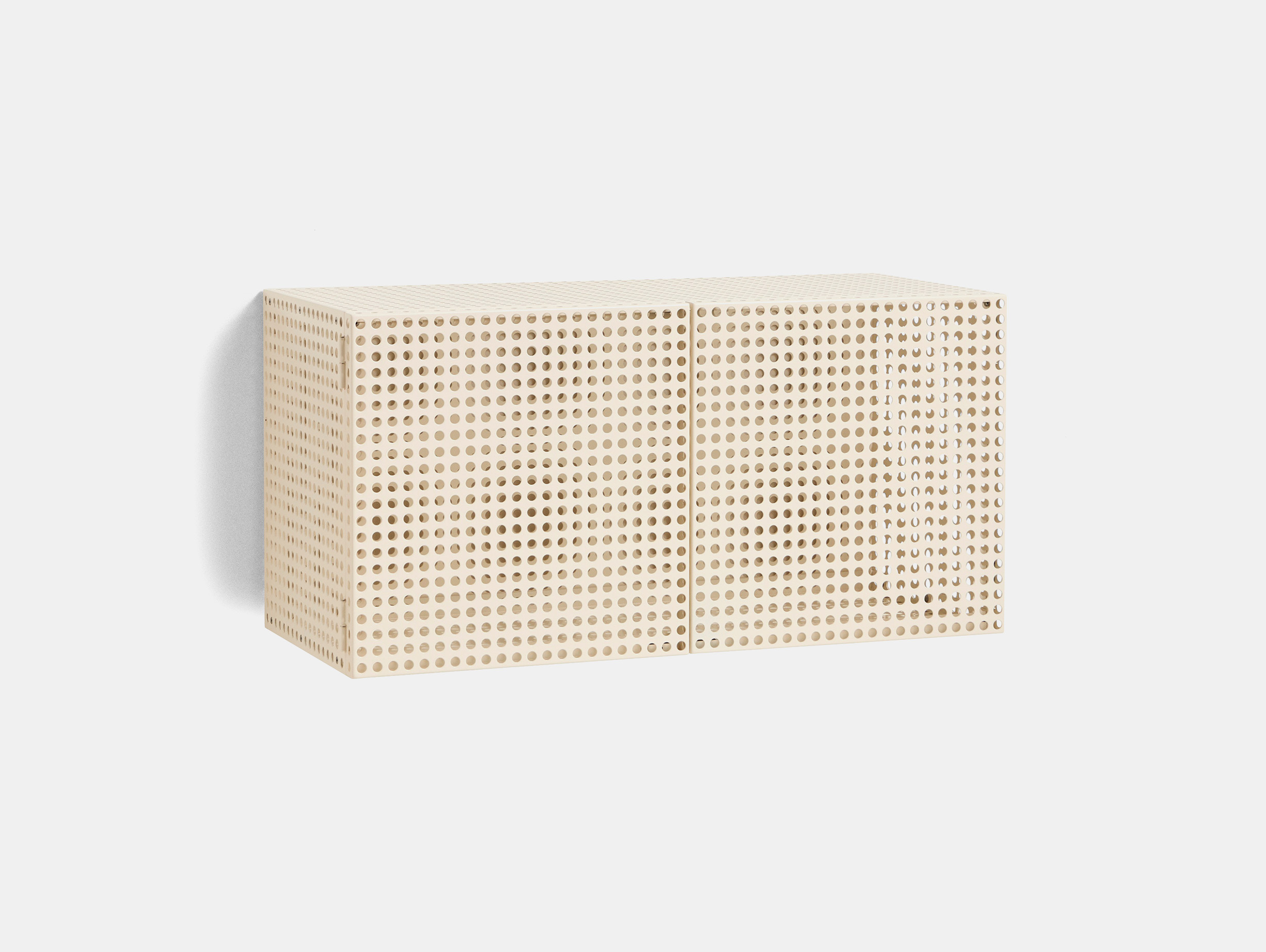 Hay muller van severen perforated cabinet wall eggshell