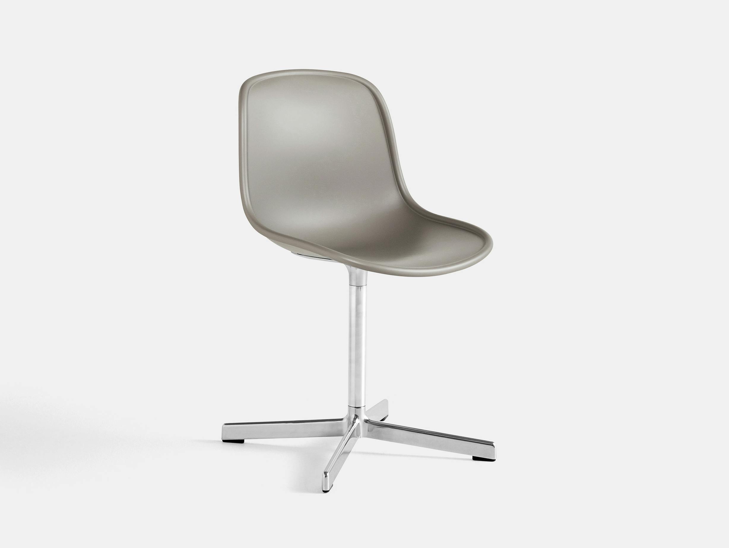 Hay neu 10 chair grey w aluminium base