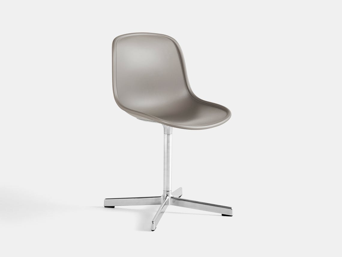Hay neu 10 chair grey w aluminium base