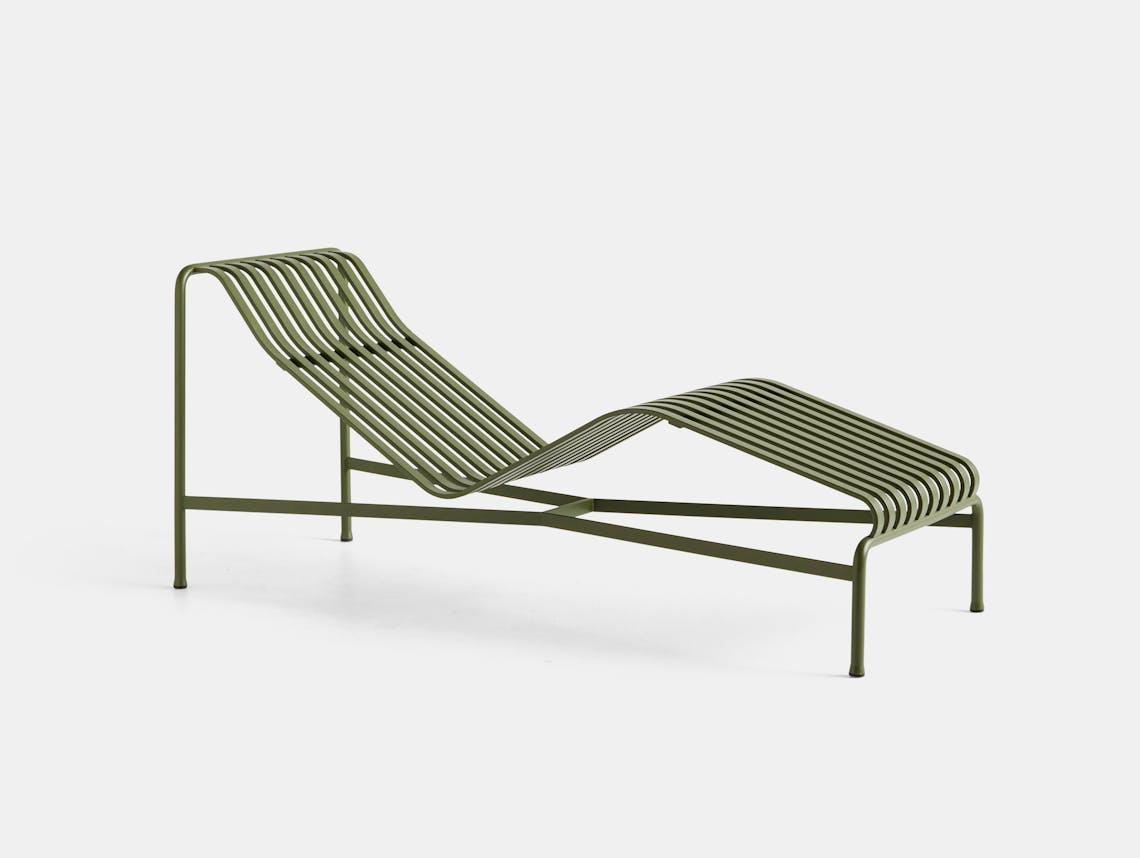 Hay palissade chaise green