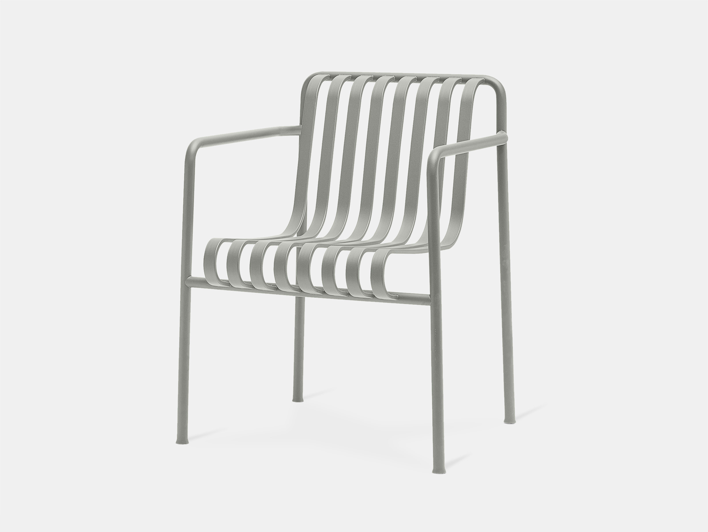 Hay palissade dining armchair grey