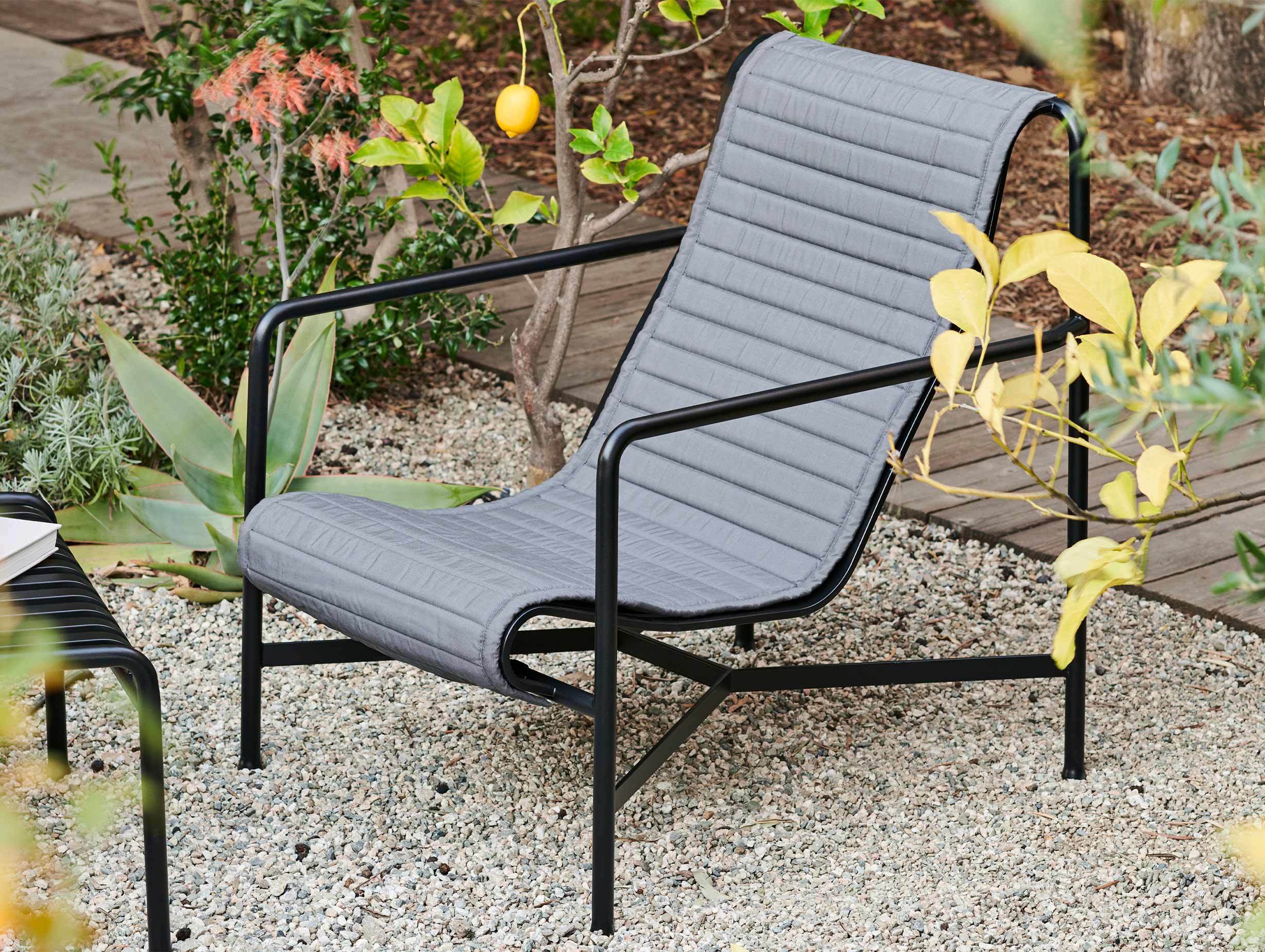 Hay palissade high lounge chair quilted pad ls 2 1