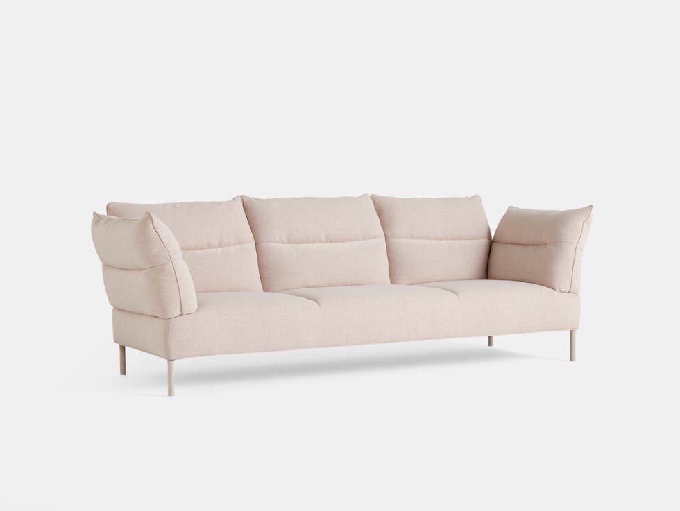 Hay pandarine 3seat sofa reclining pink