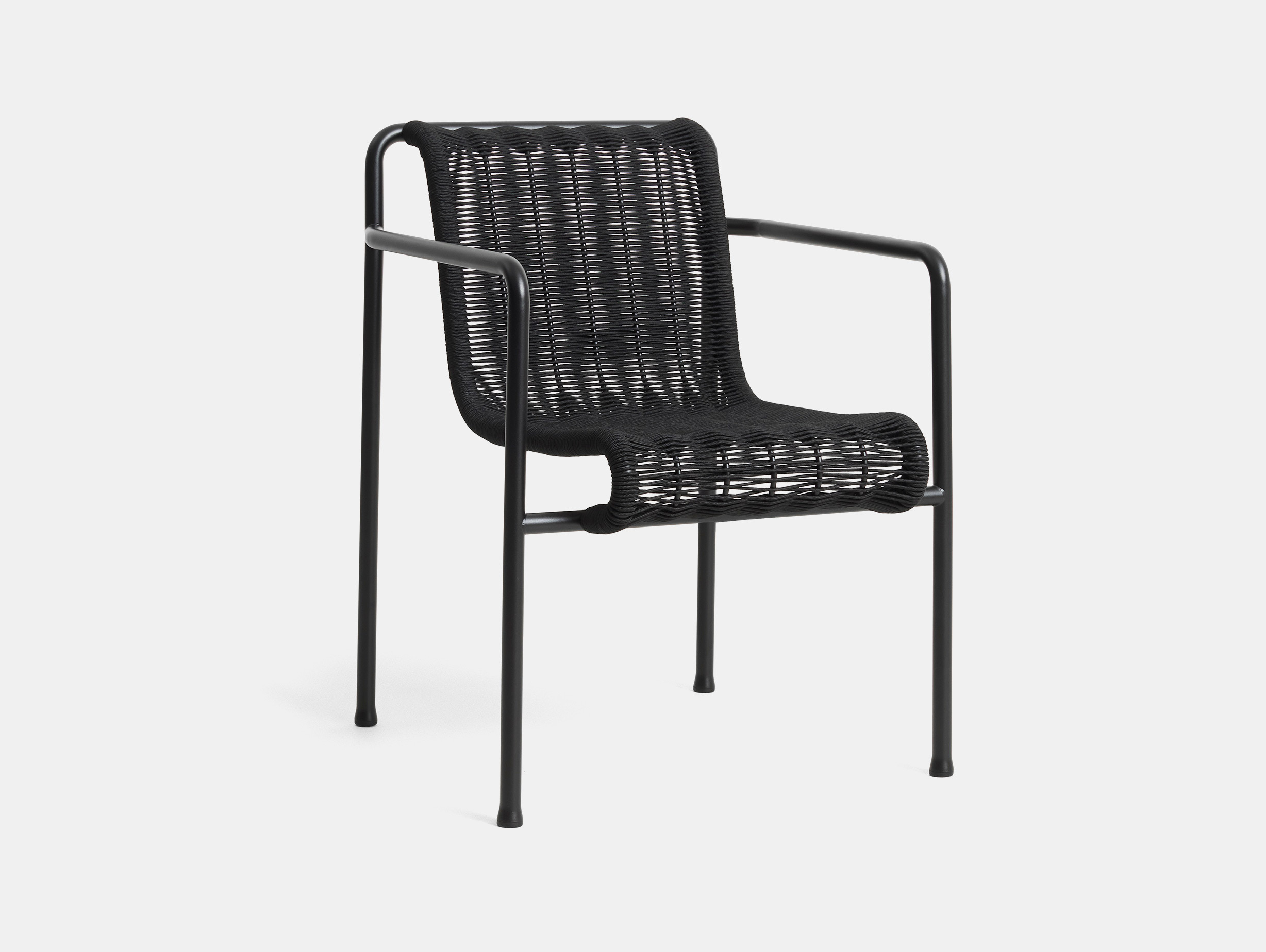 Hay ronan erwan bouroullec palissade cord dining chair anthracite