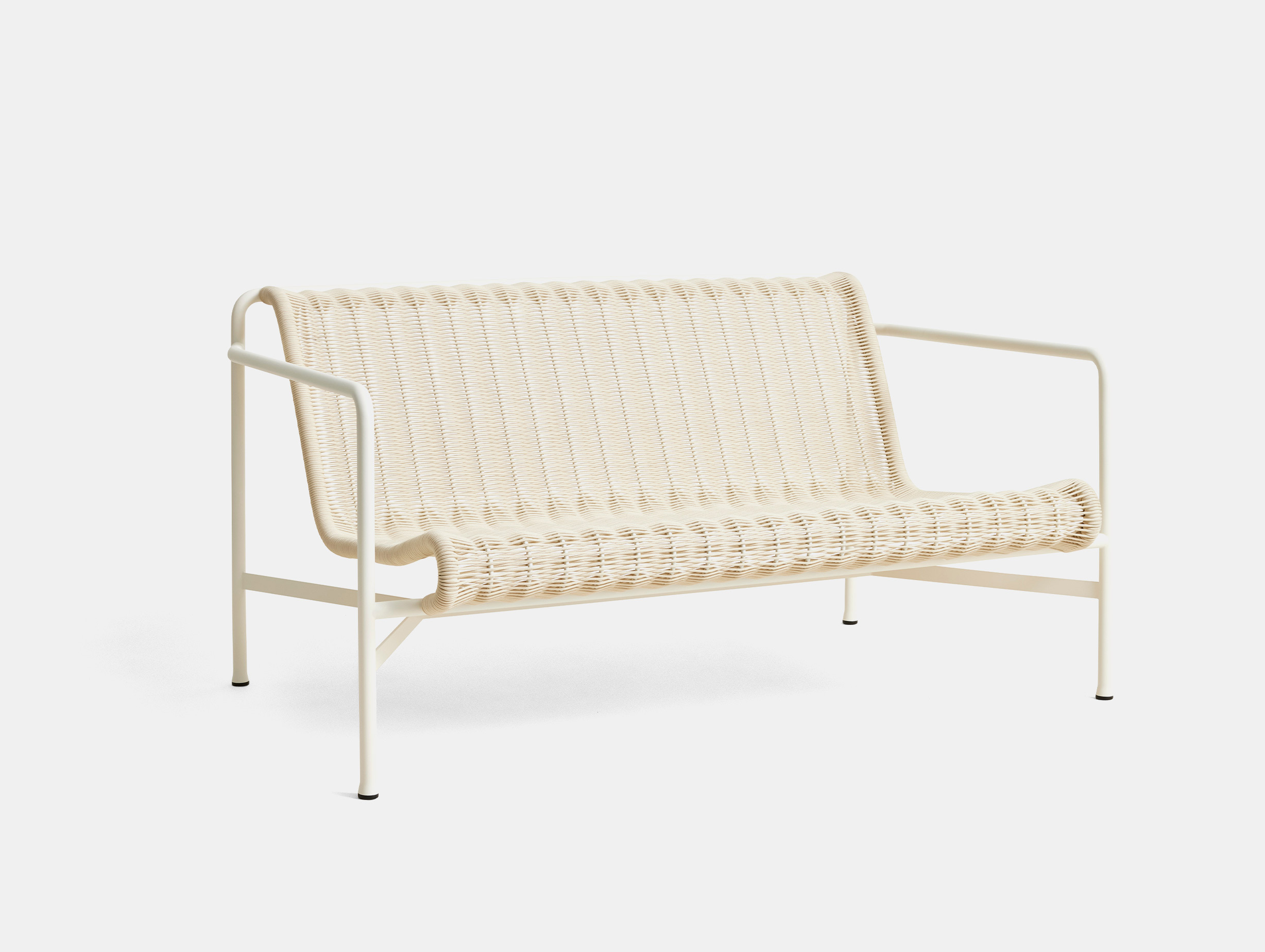 Hay ronan erwan bouroullec palissade cord lounge sofa cream white