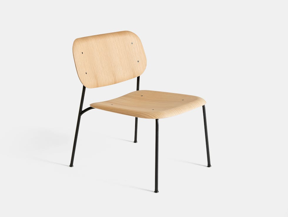 Soft Edge 100 Lounge Chair - Wood image