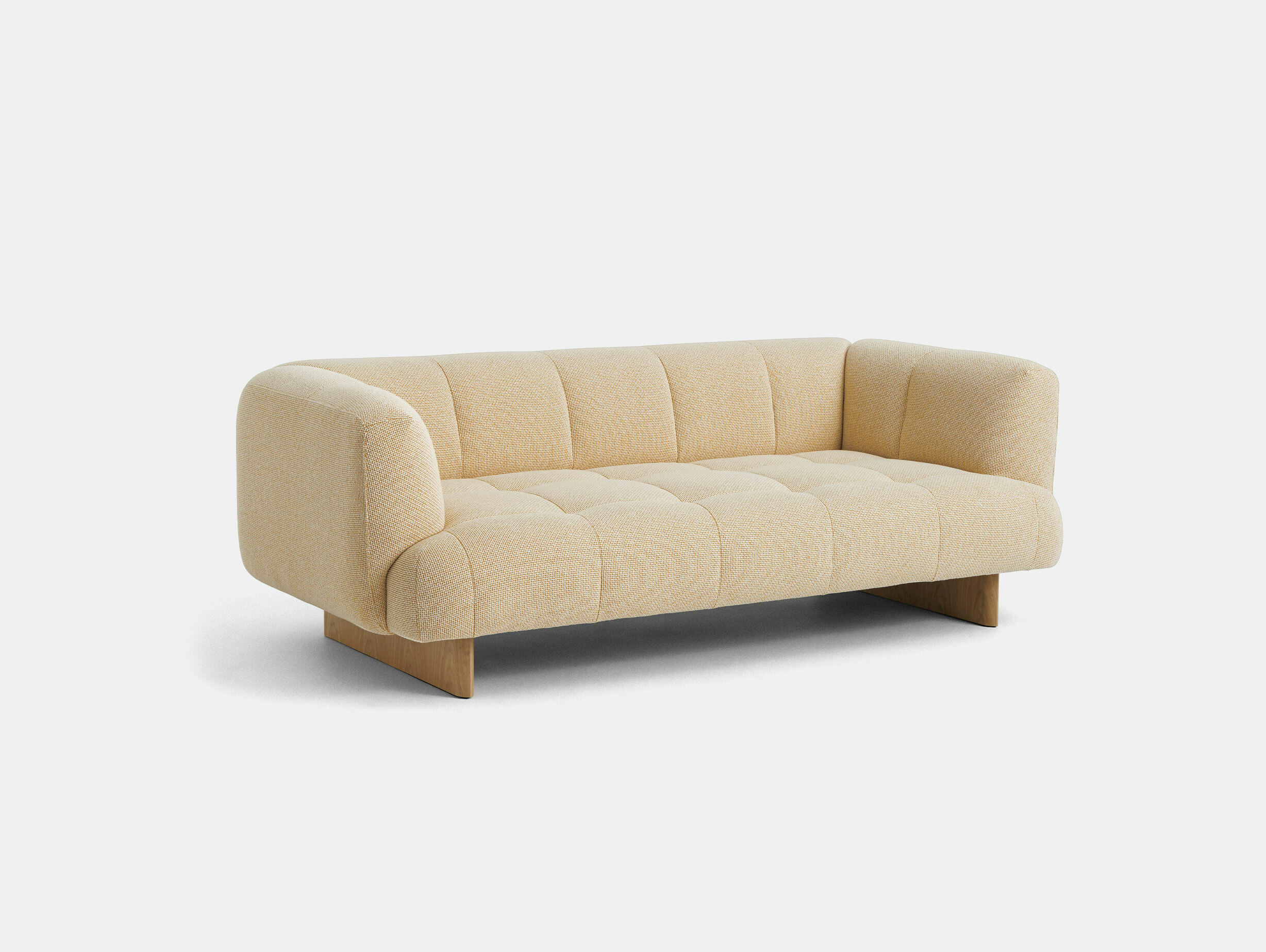 Quilton lift sofa 2 seater tartaglia 857 wb lacquered oak base
