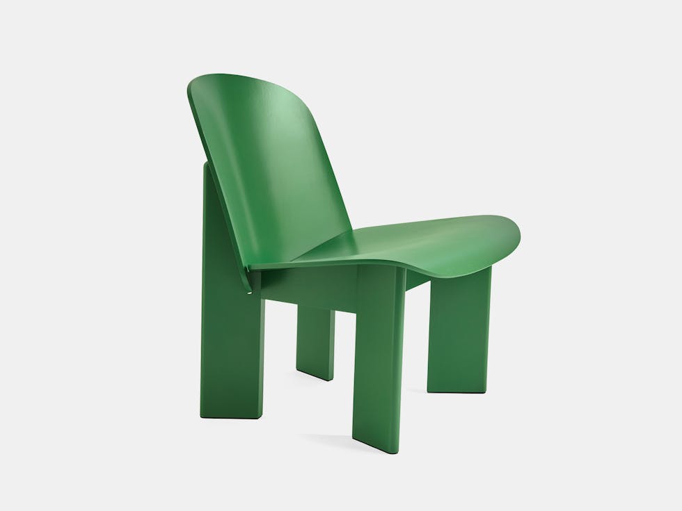 Hay andreas bergsaker chisel lounge chair lush green beech Hay andreas bergsaker chisel lounge chair lush green beech