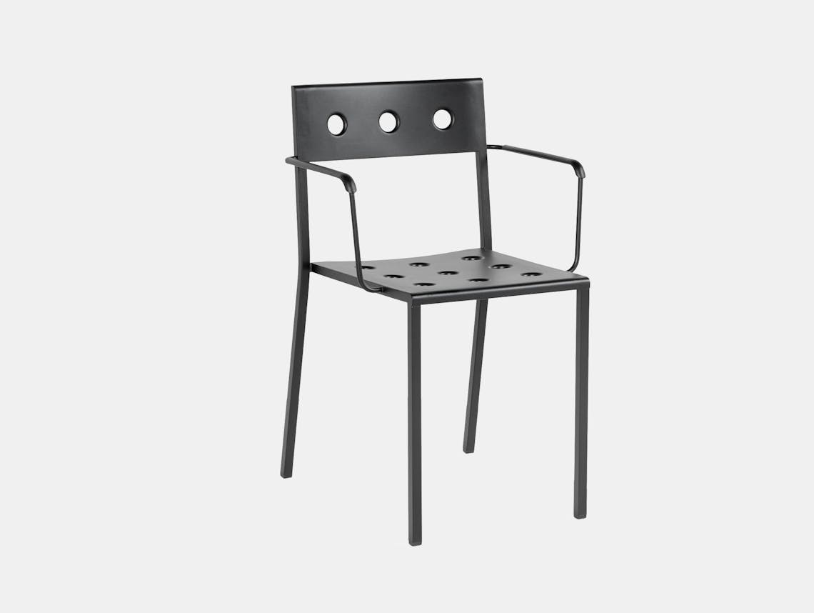 Hay bouroullec balcony armchair anthracite
