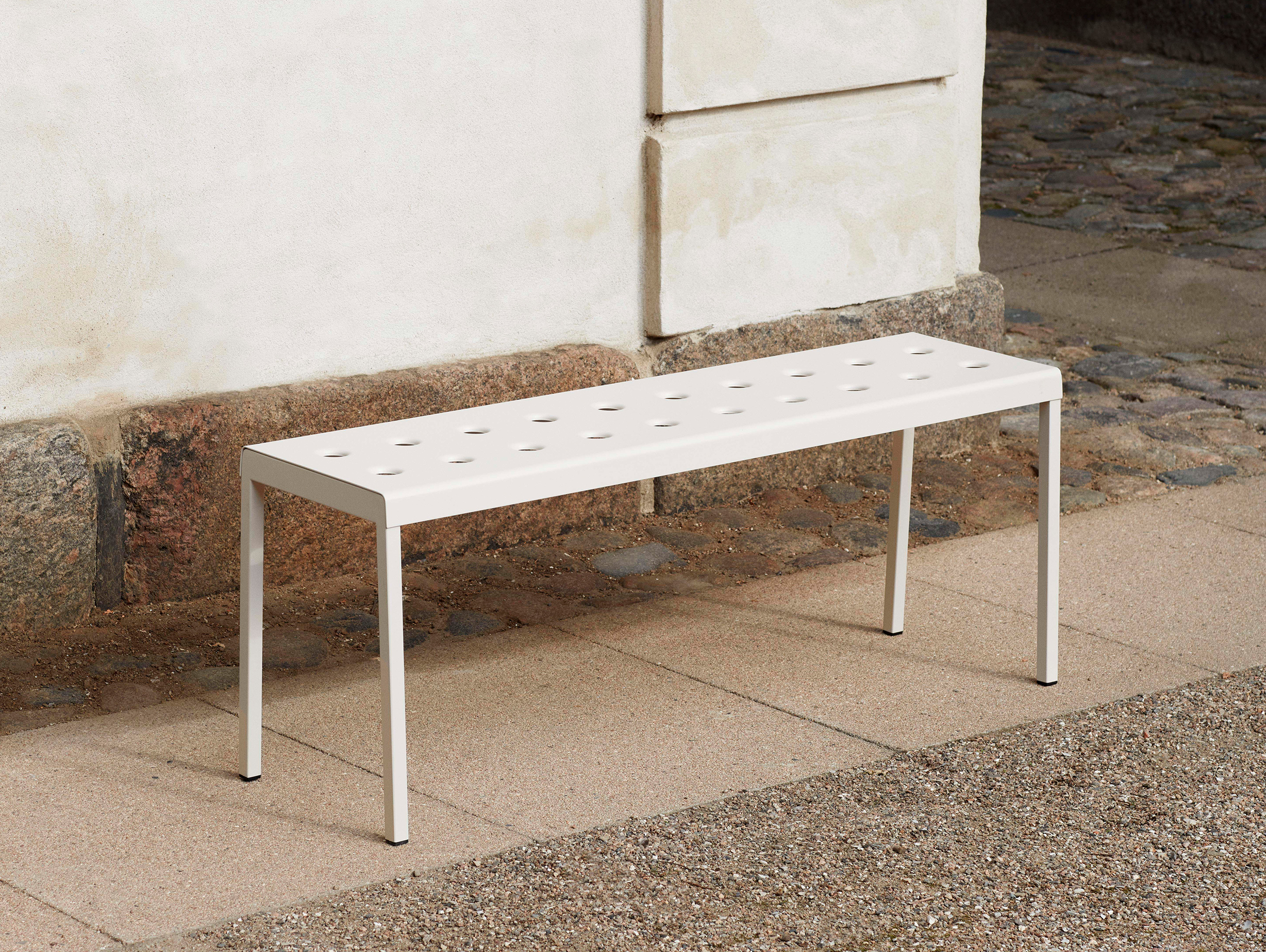 Hay bouroullec balcony bench chalk beige ls