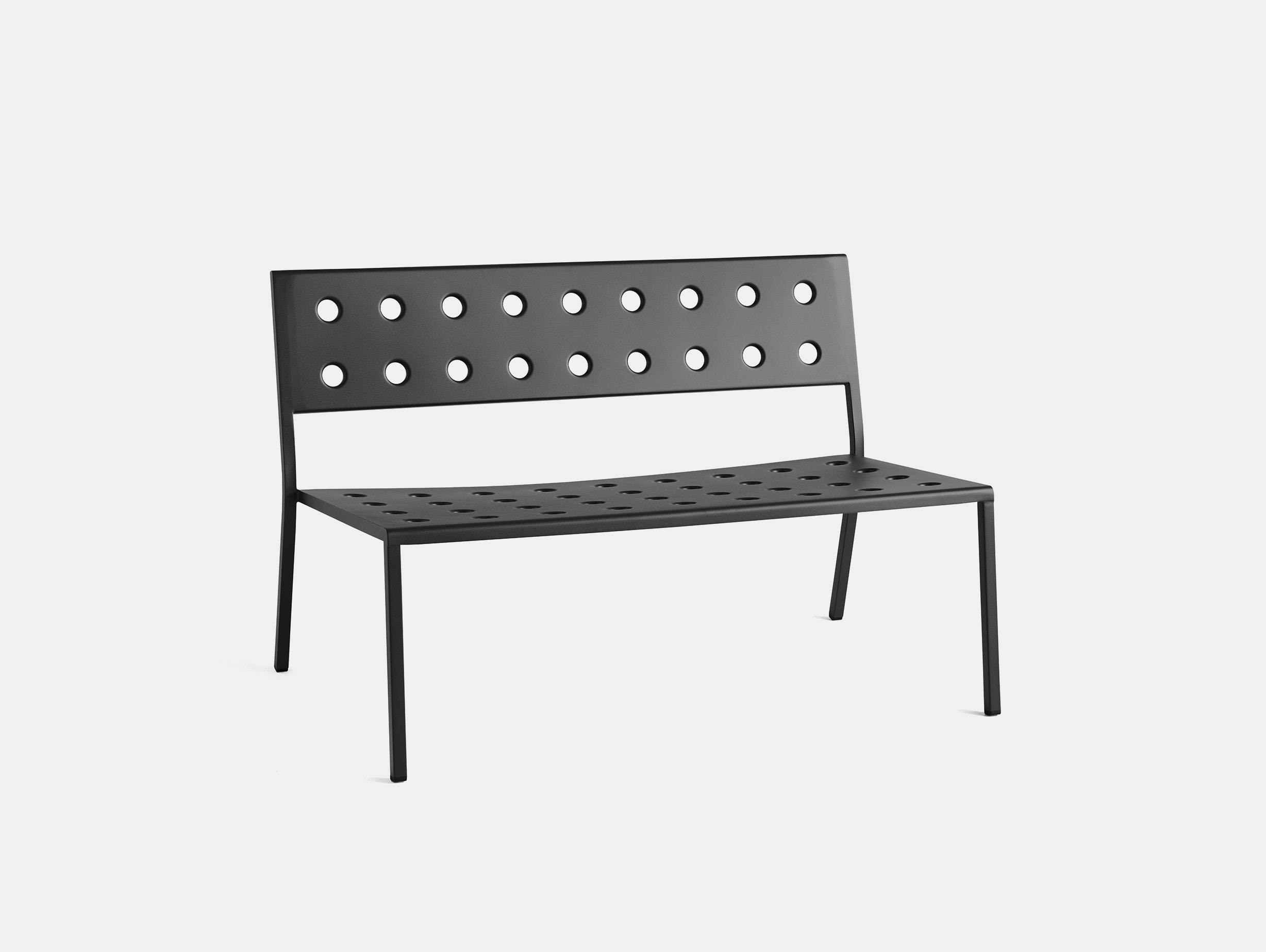 Hay bouroullec balcony lounge bench anthracite