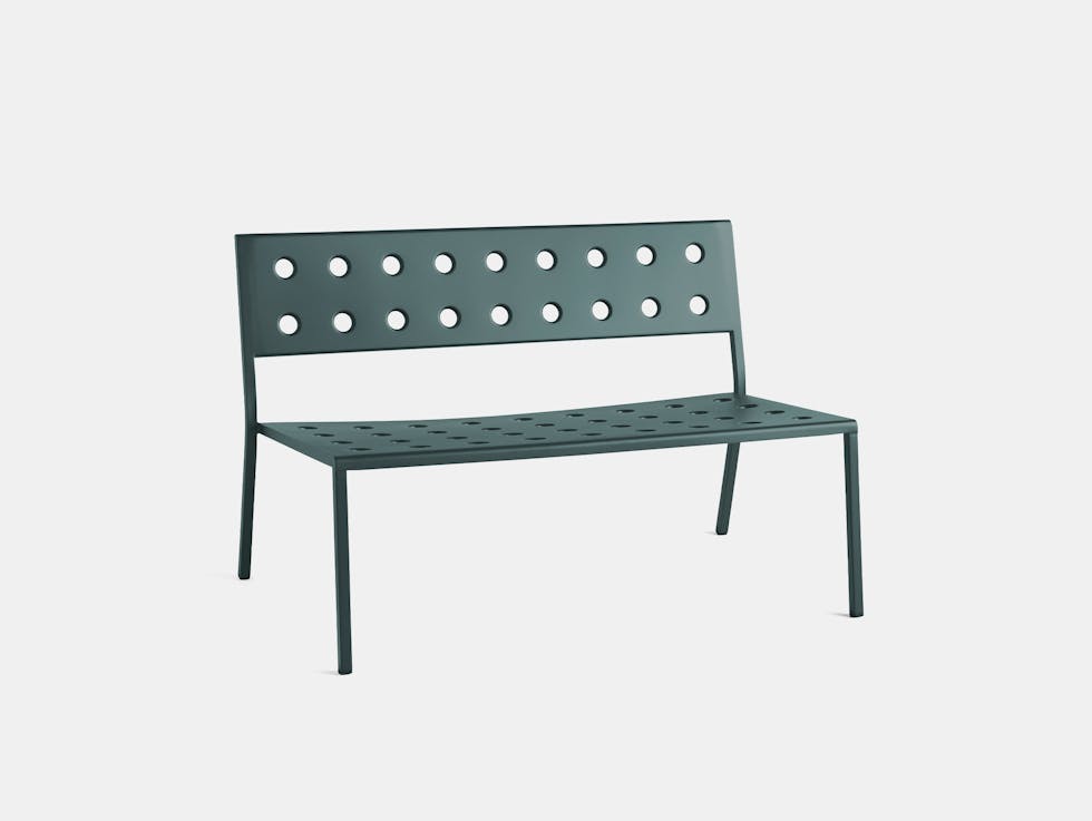 Hay bouroullec balcony lounge bench forest green