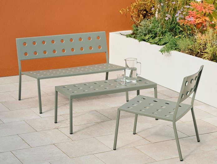 Hay bouroullec balcony lounge bench lifestyle