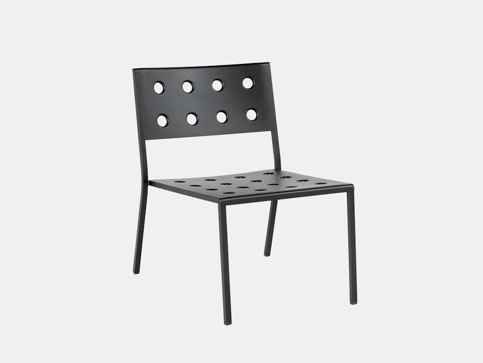 Hay bouroullec balcony lounge chair anthracite