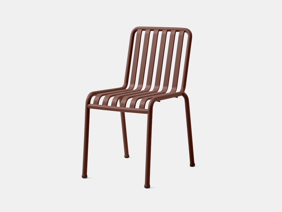Hay bouroullec palissade chair iron red