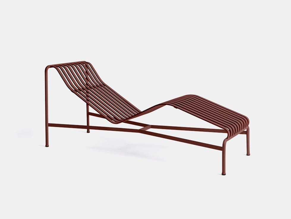 Hay bouroullec palissade chaise iron red