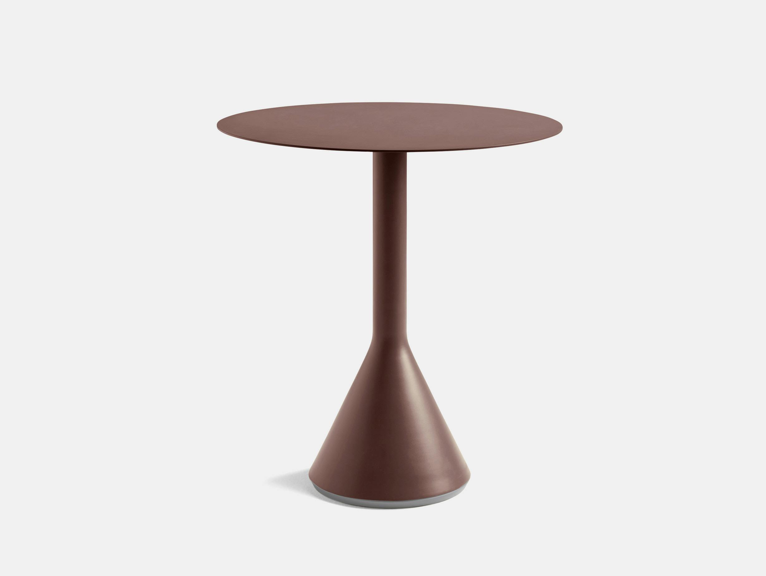 Hay bouroullec palissade cone table iron red