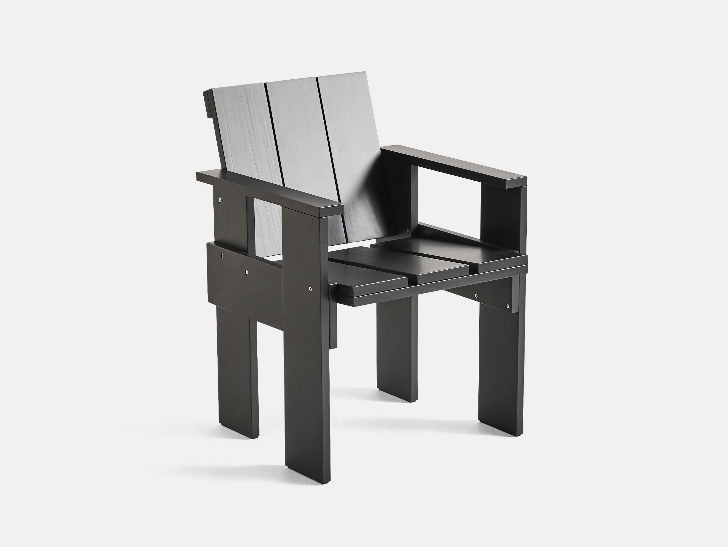 Hay gerrit rietveld crate dining chair anthracite