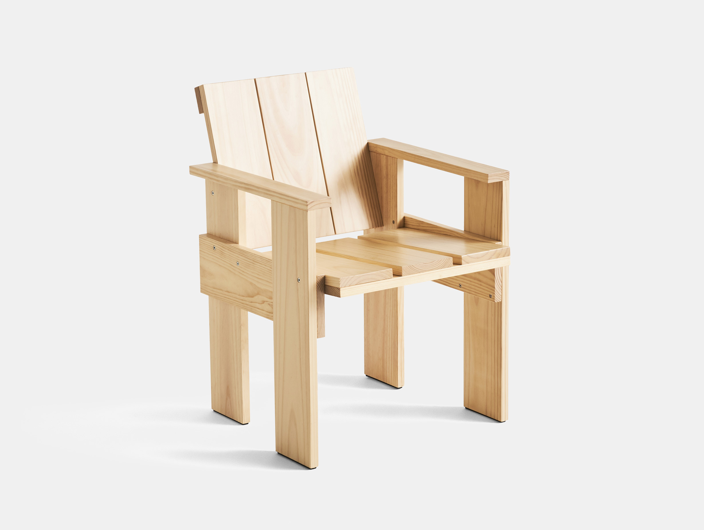 Hay gerrit rietveld crate dining chair pinewood