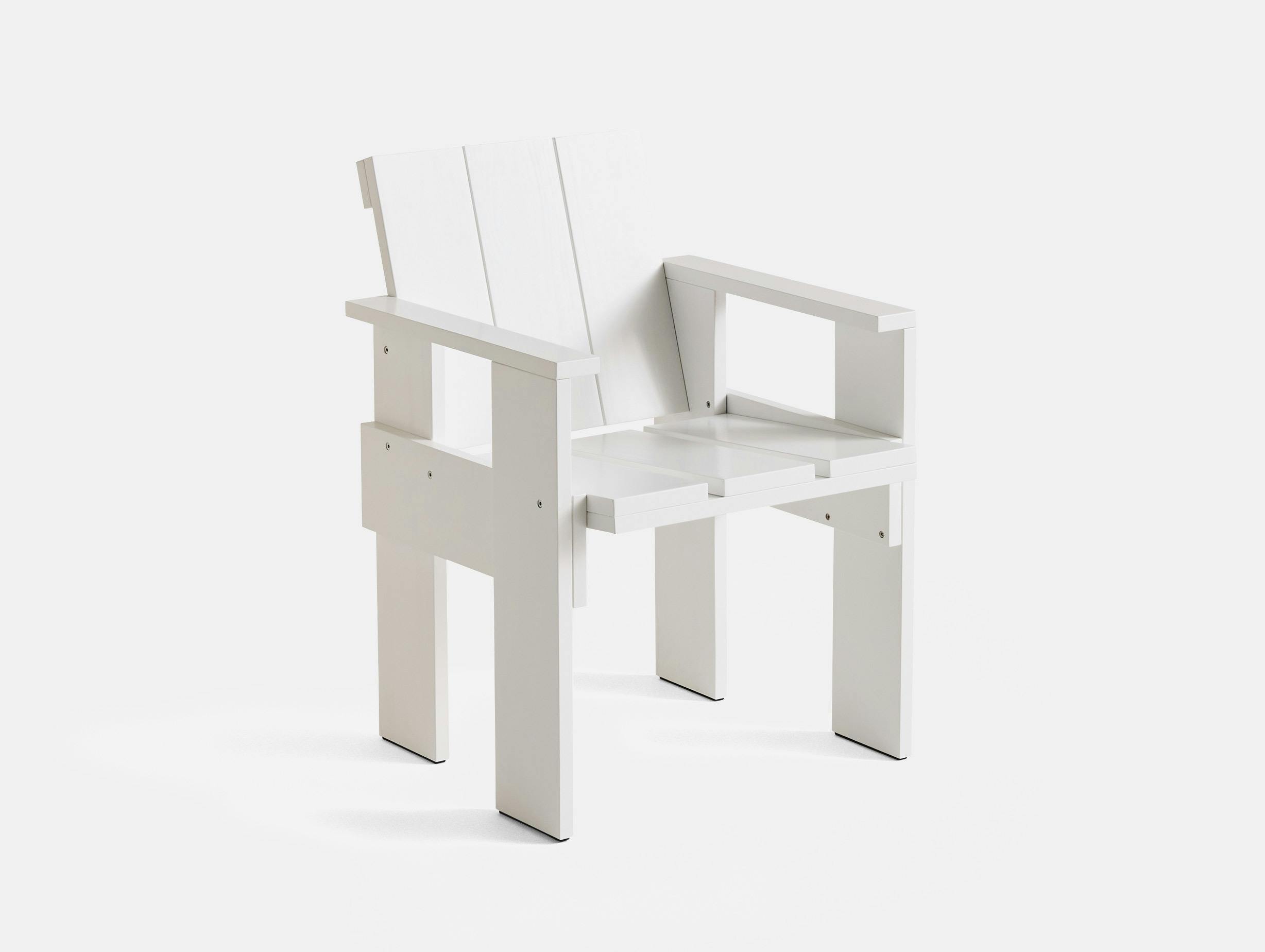 Hay gerrit rietveld crate dining chair white