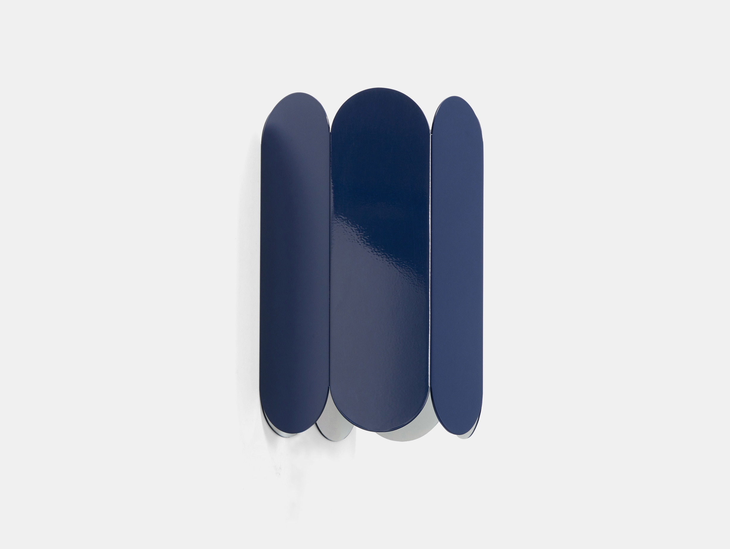 Hay muller van severen arcs wall sconce light cobalt blue