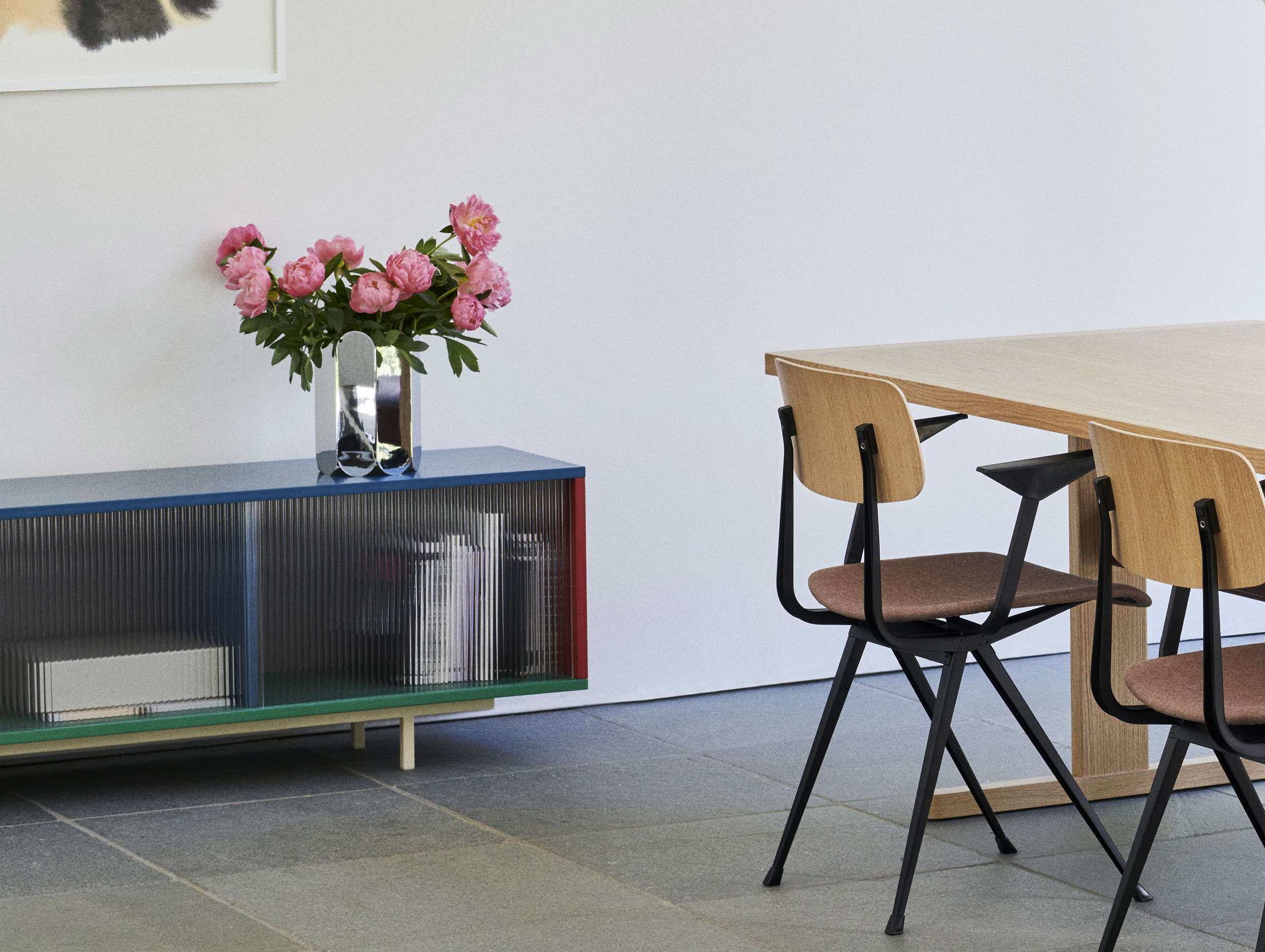 Hay muller van severen colour cabinet l glass doors lifestyle2