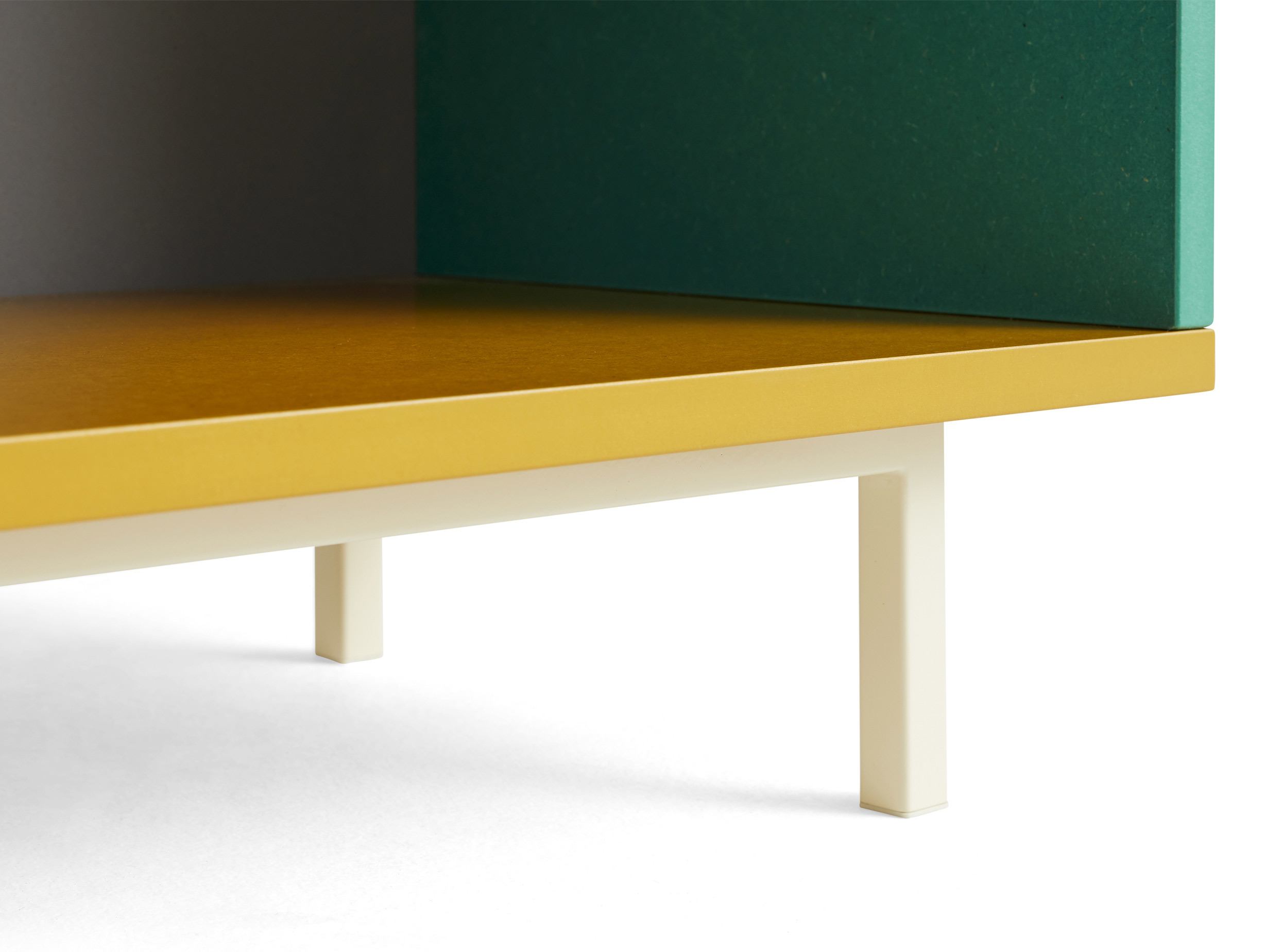 Hay muller van severen colour cabinet small multicoloured legs lifestyle