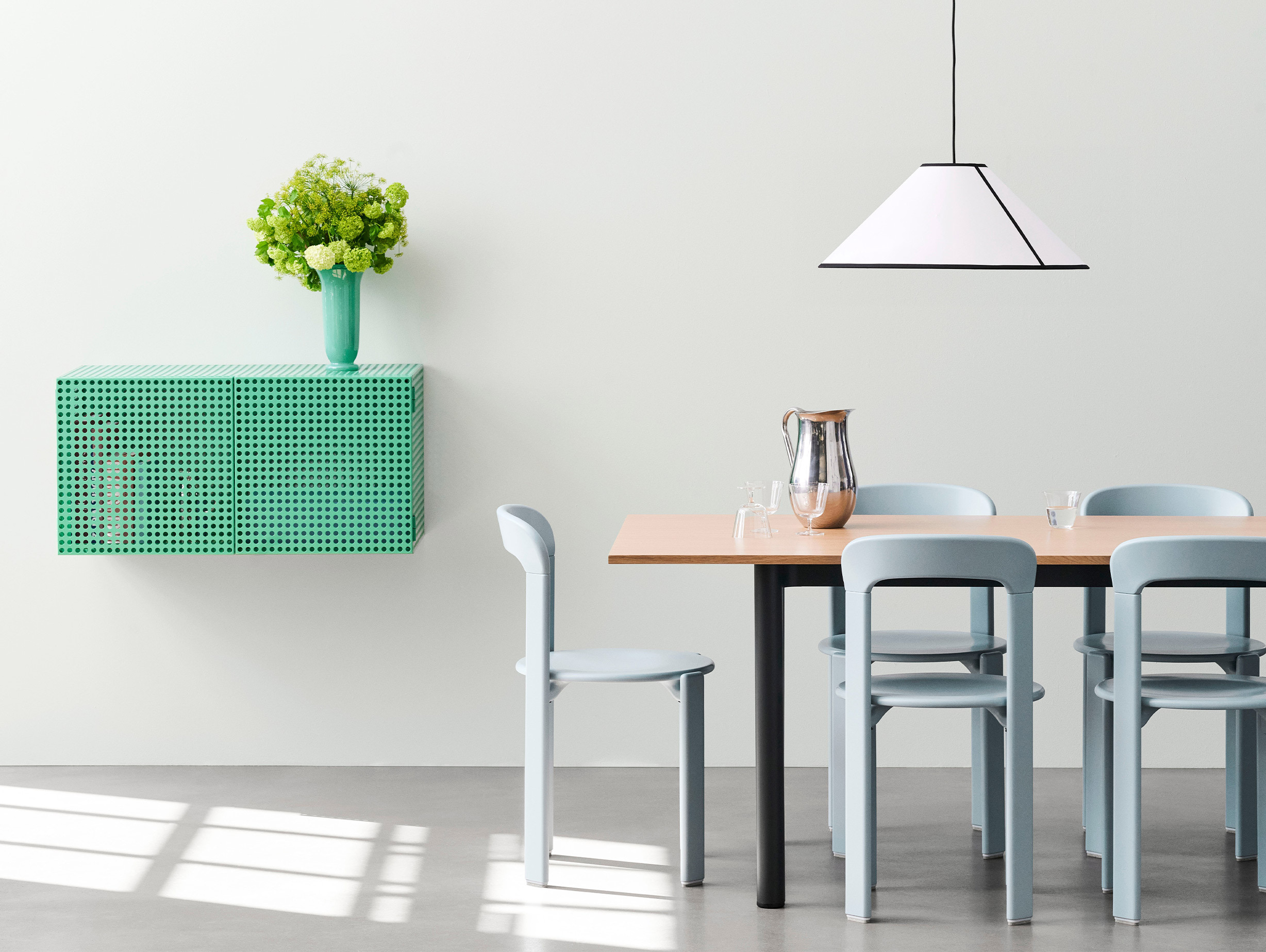 Hay muller van severen perforated cabinet wall lifestyle 1