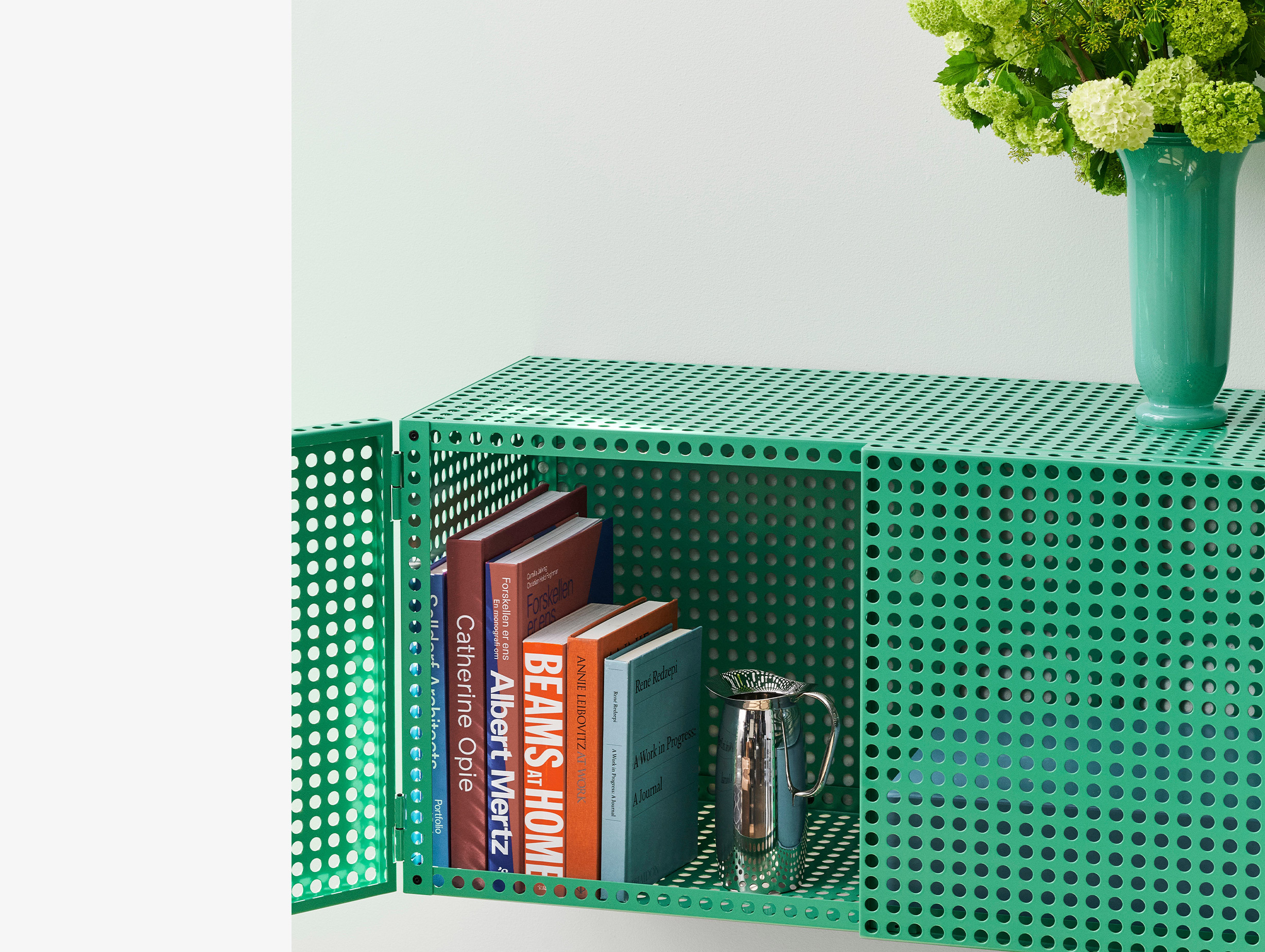Hay muller van severen perforated cabinet wall lifestyle 2