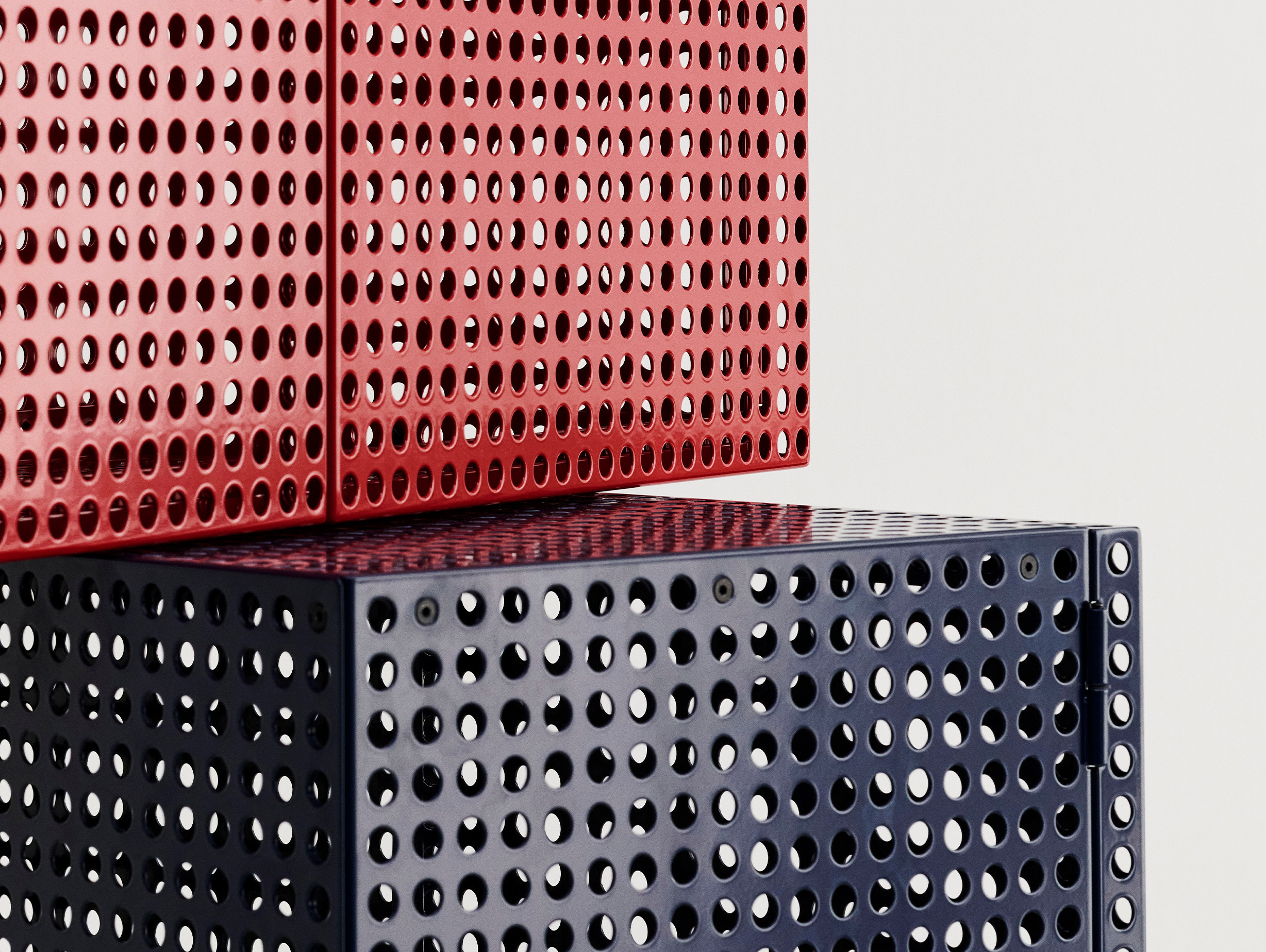 Hay muller van severen perforated cabinet wall lifestyle 5