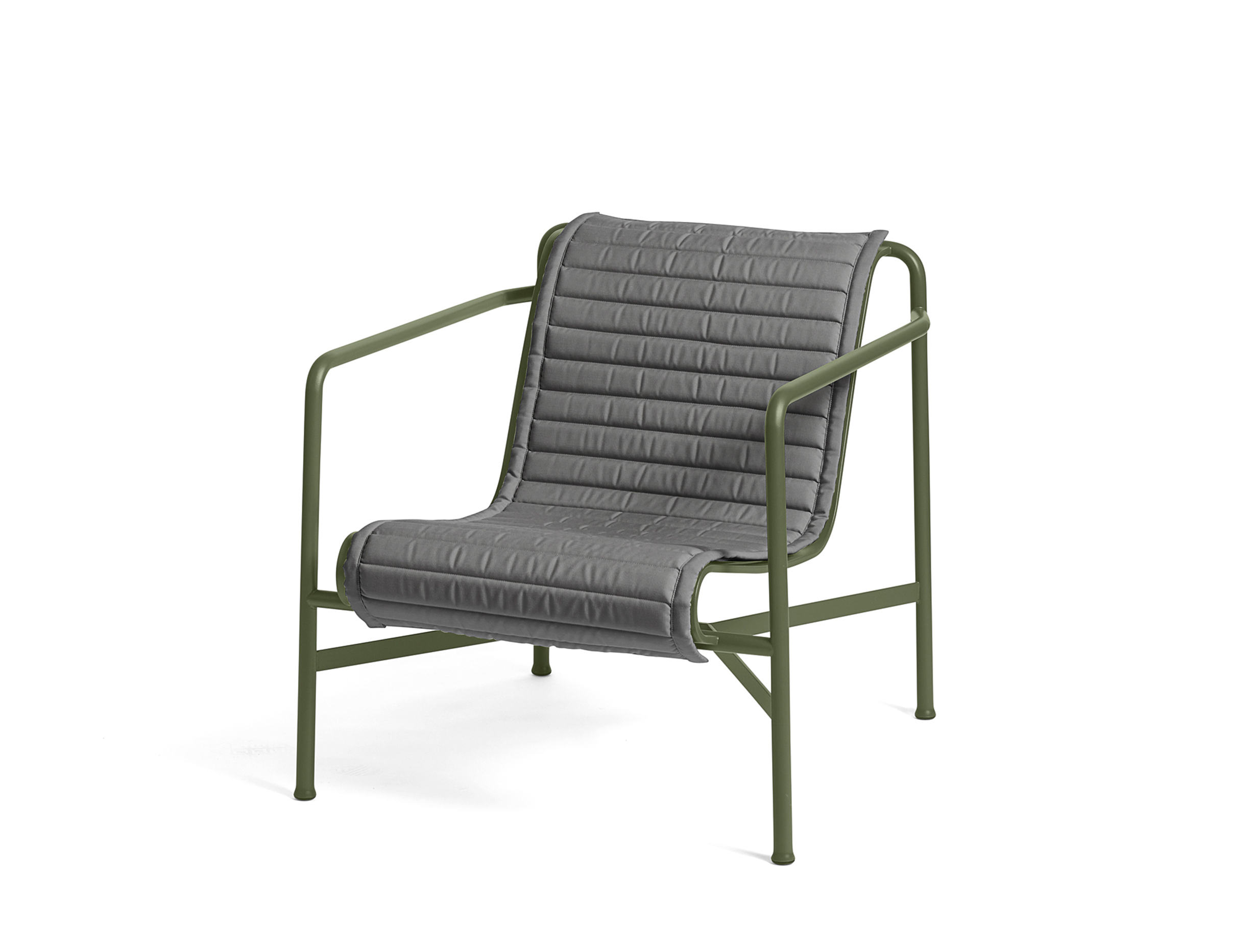 Hay palissade low lounge chair w quilted pad 2
