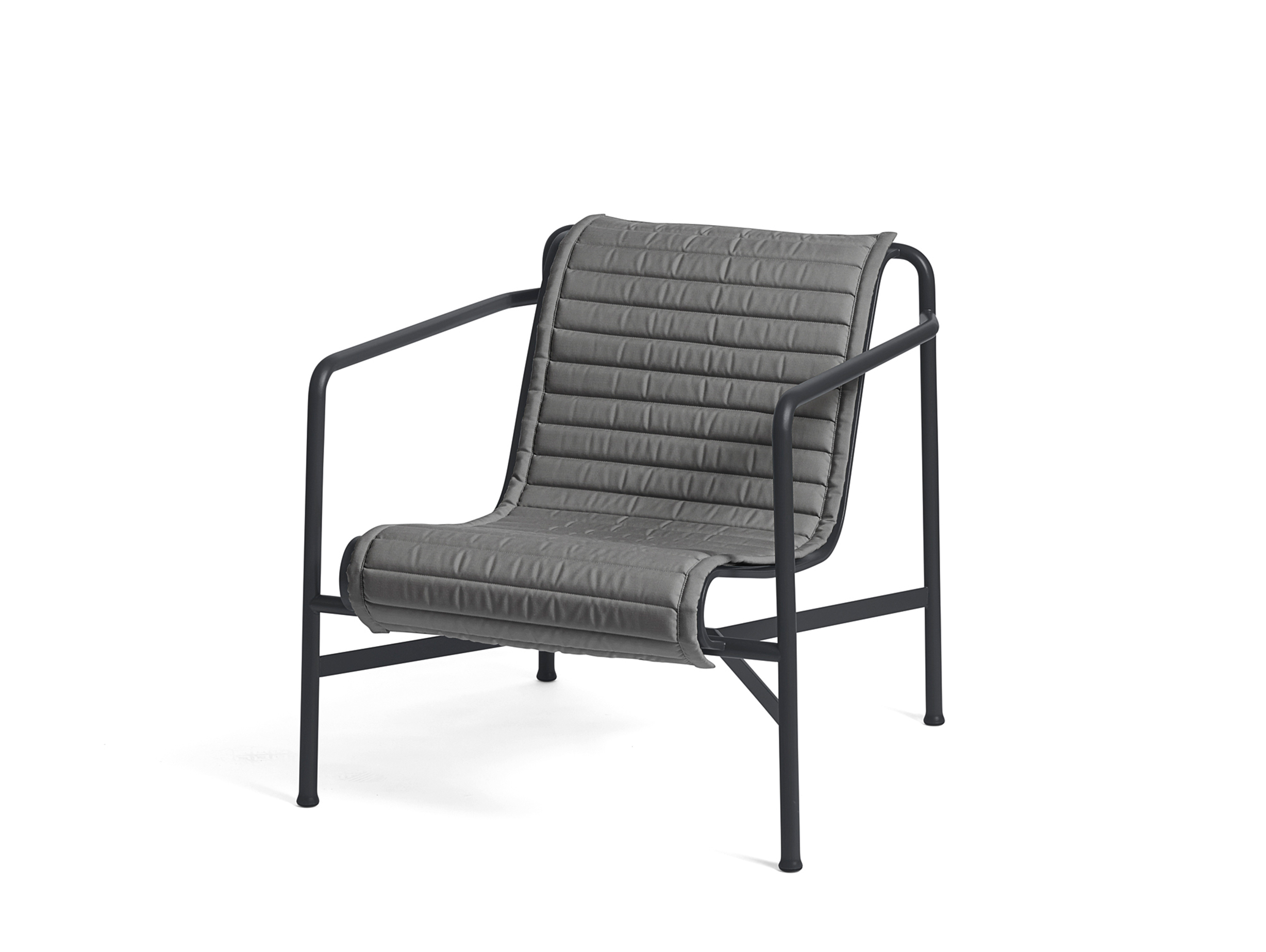 Hay palissade low lounge chair w quilted pad 3
