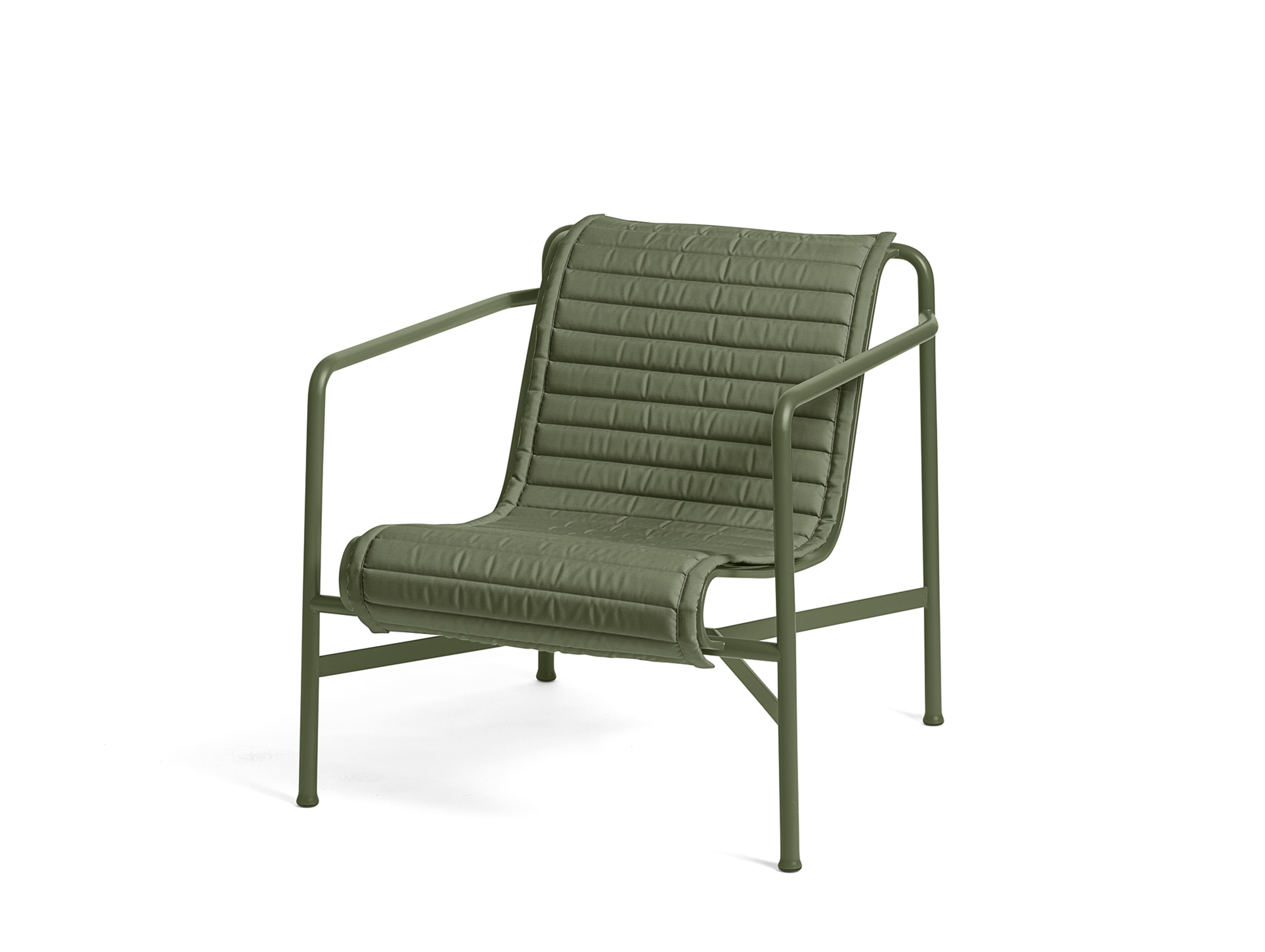 Hay palissade low lounge chair w quilted pad 8
