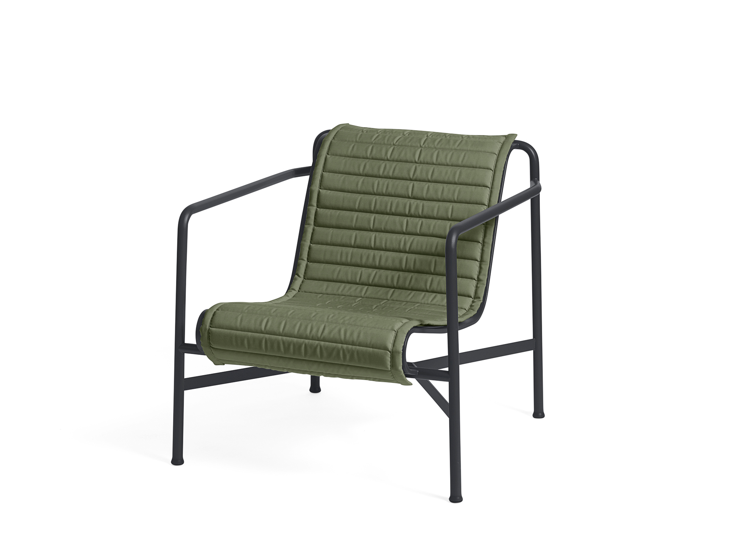 Hay palissade low lounge chair w quilted pad 9